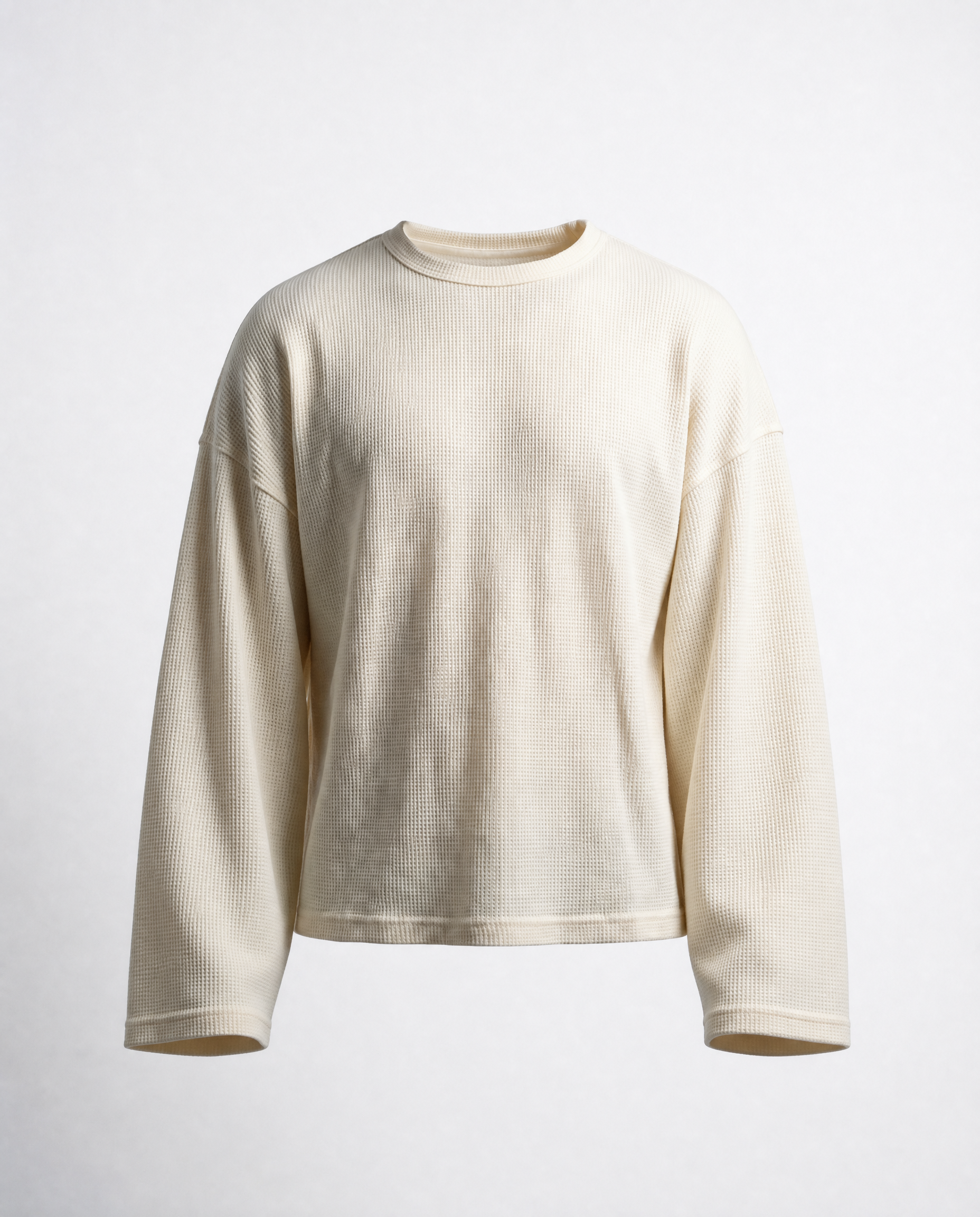Long sleeve waffle