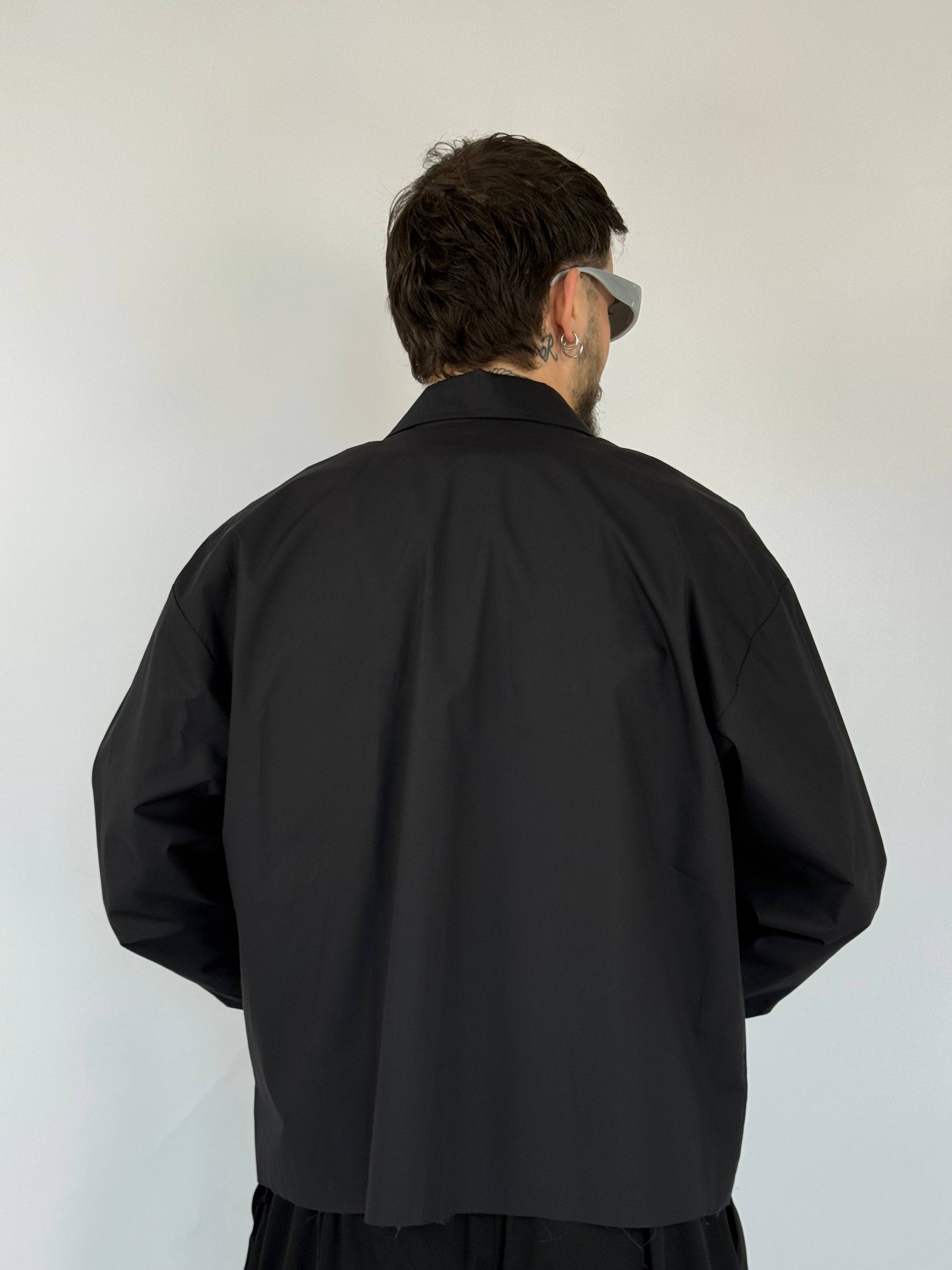 Camicia crop “Manager”