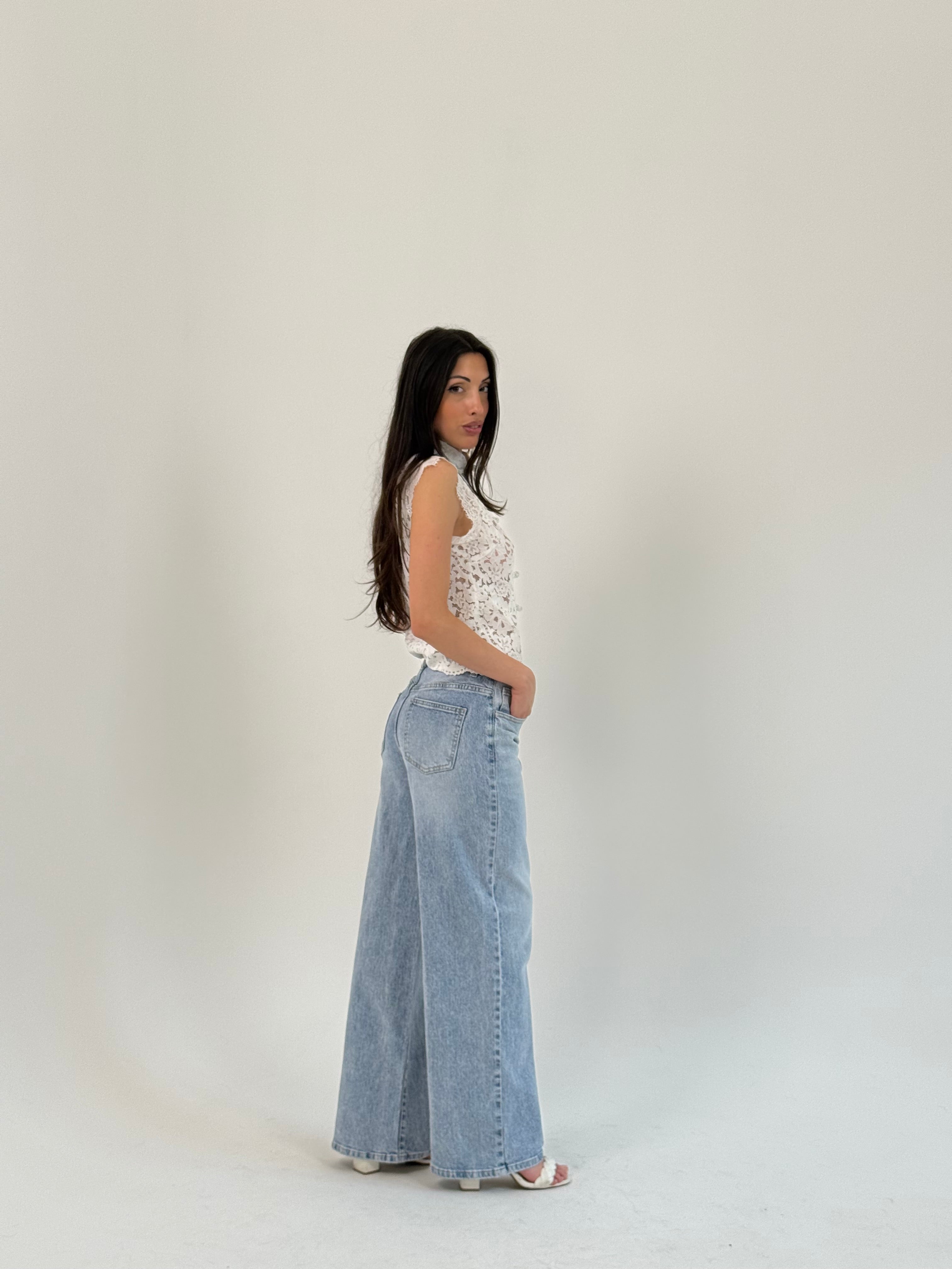 Jeans palazzo