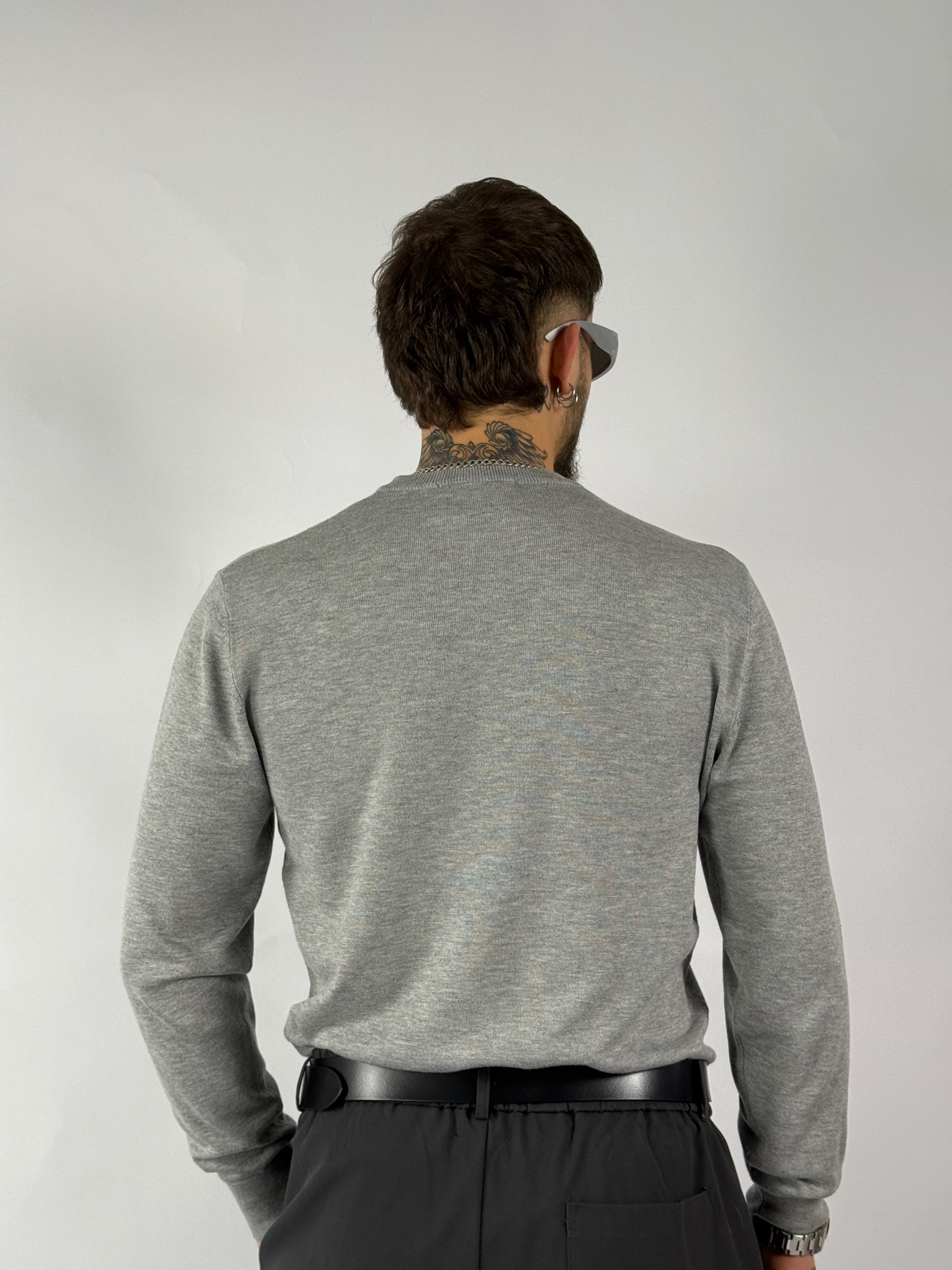 Maglioncino “everyday” grigio