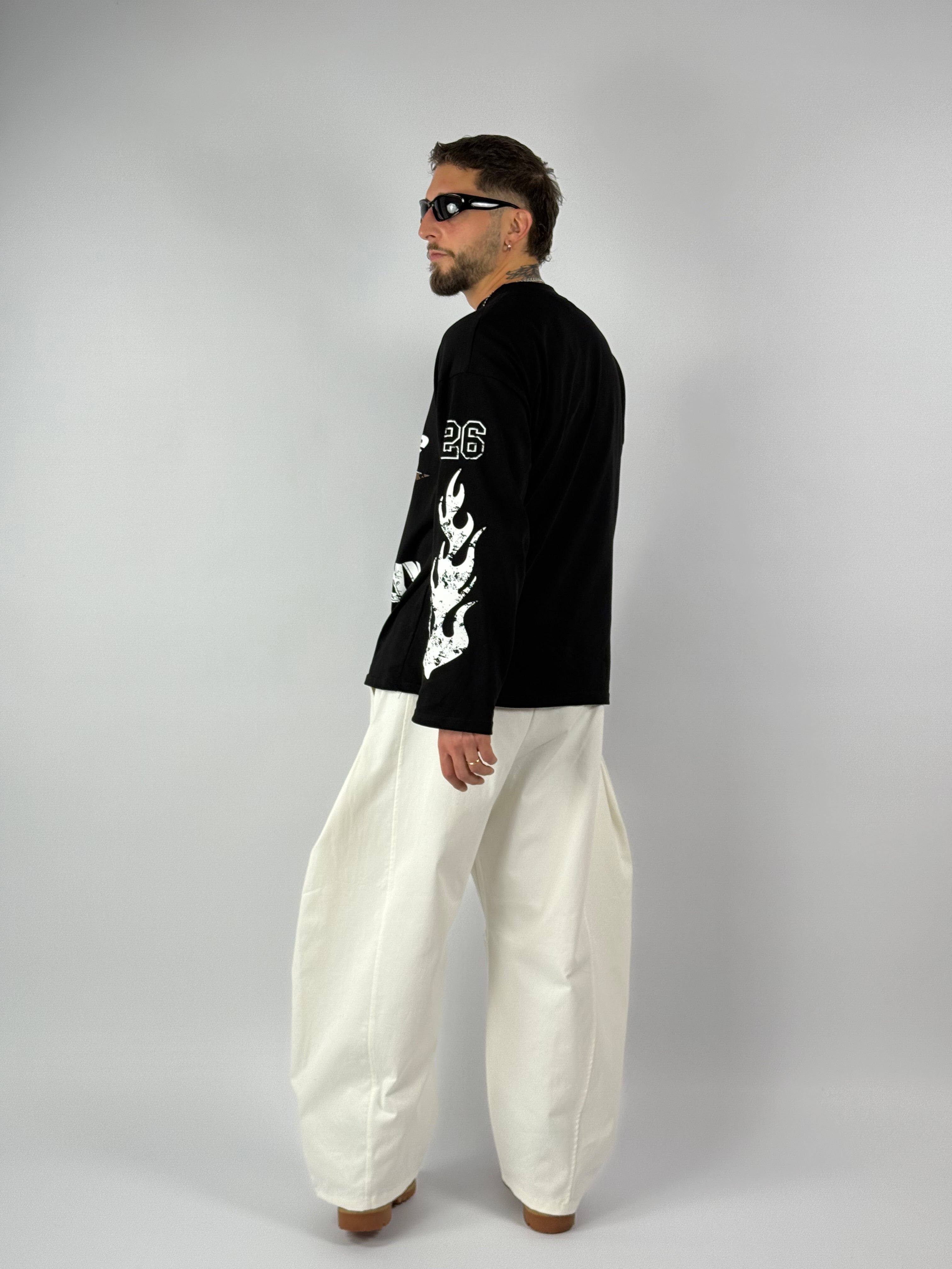 Long sleeve “Brooklyn” nera