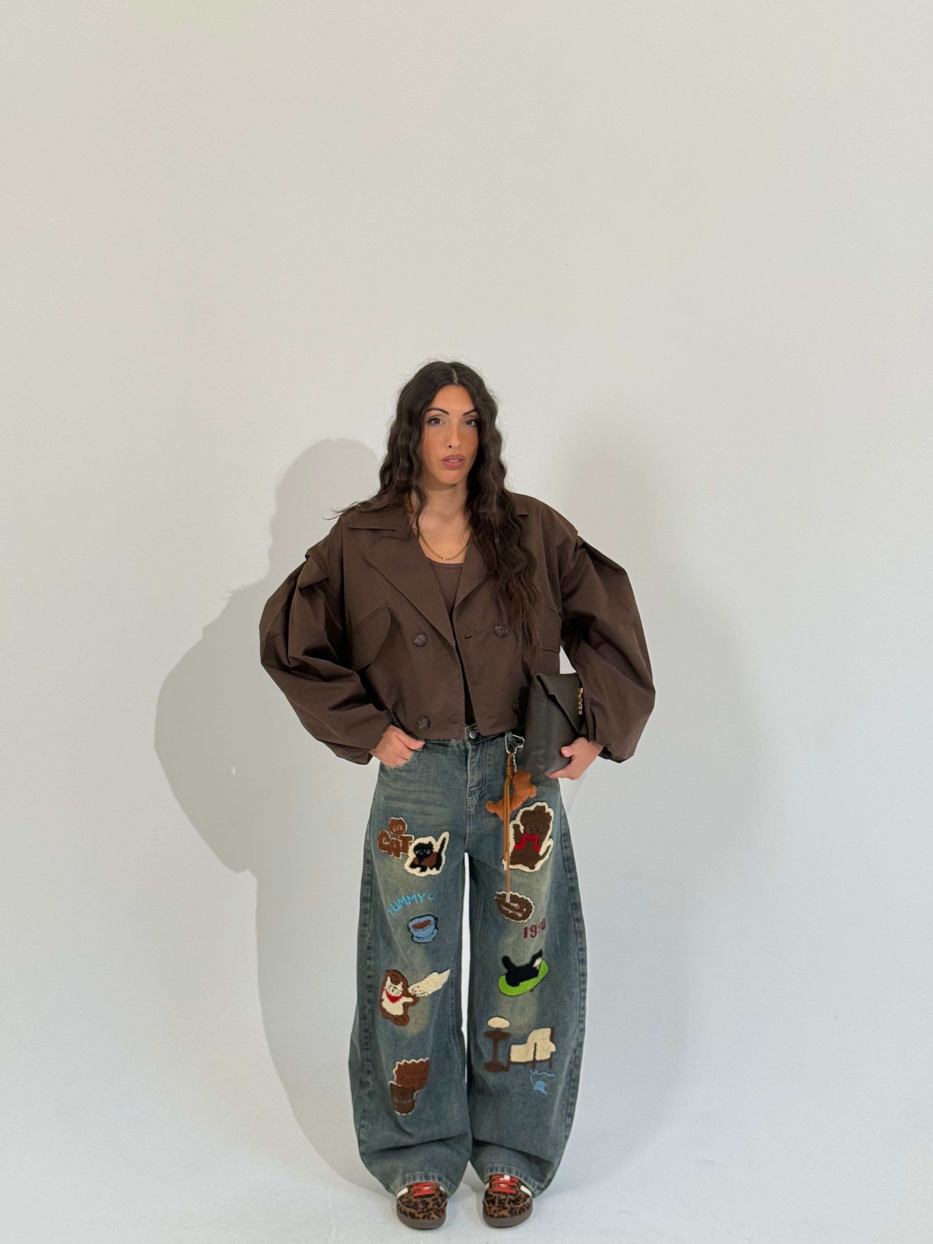 Trench crop BROOKLIN