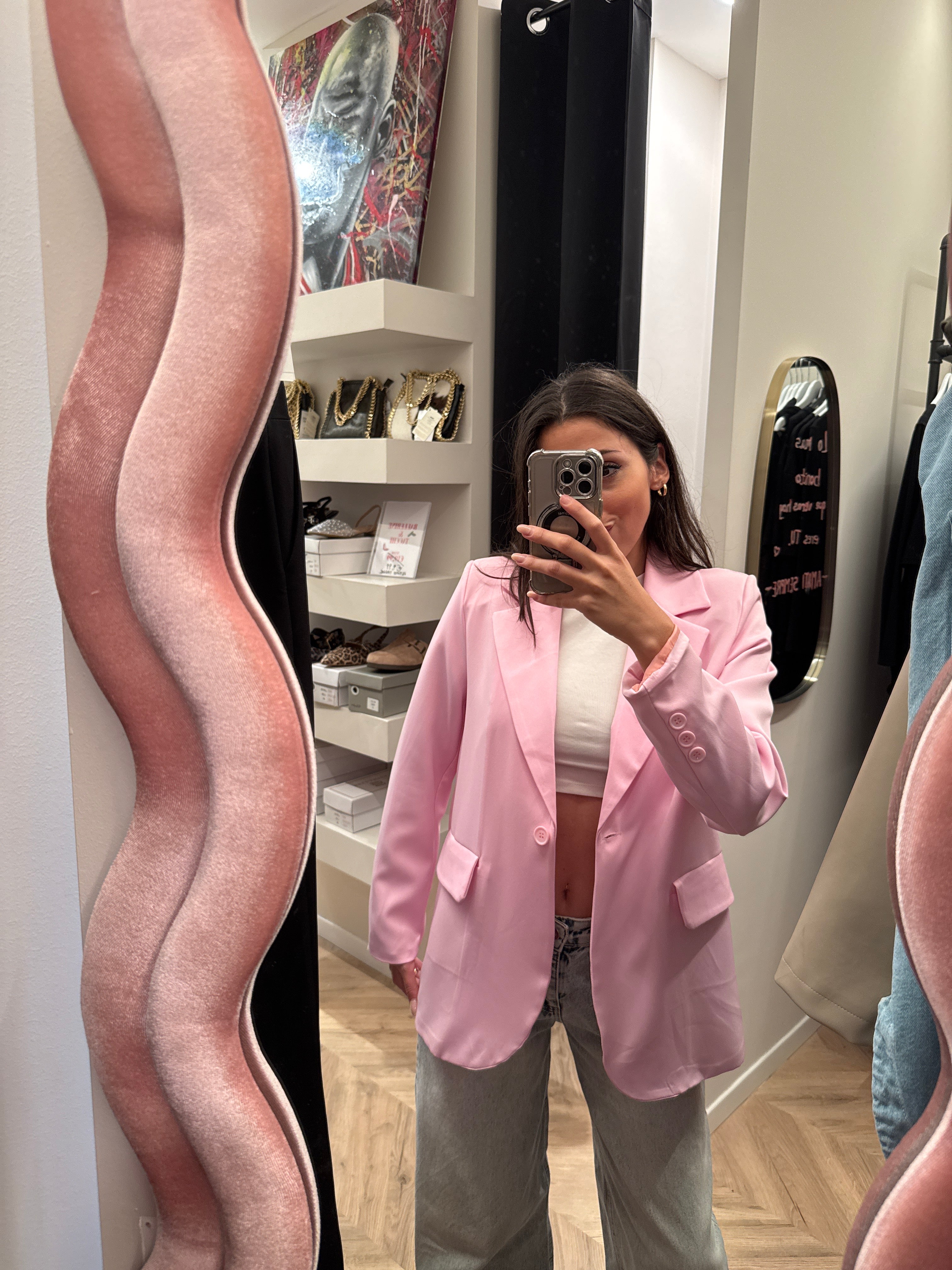 Blazer over