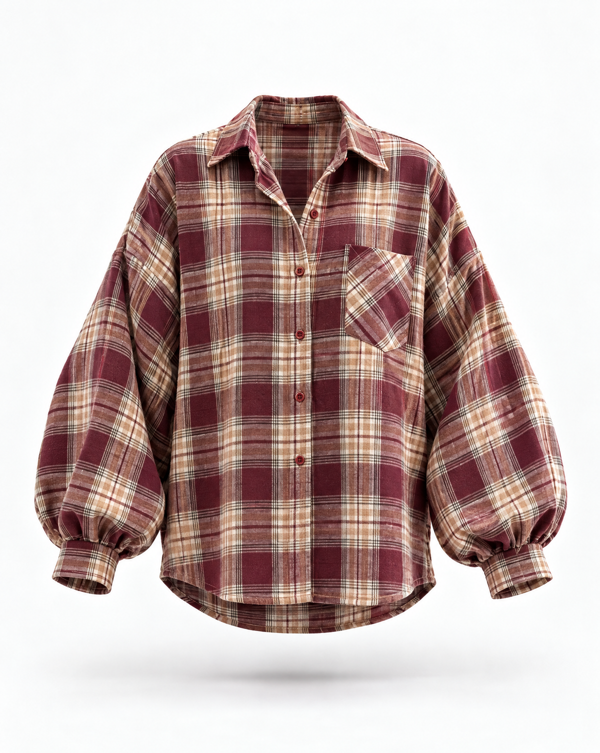 Camicia quadri balloon
