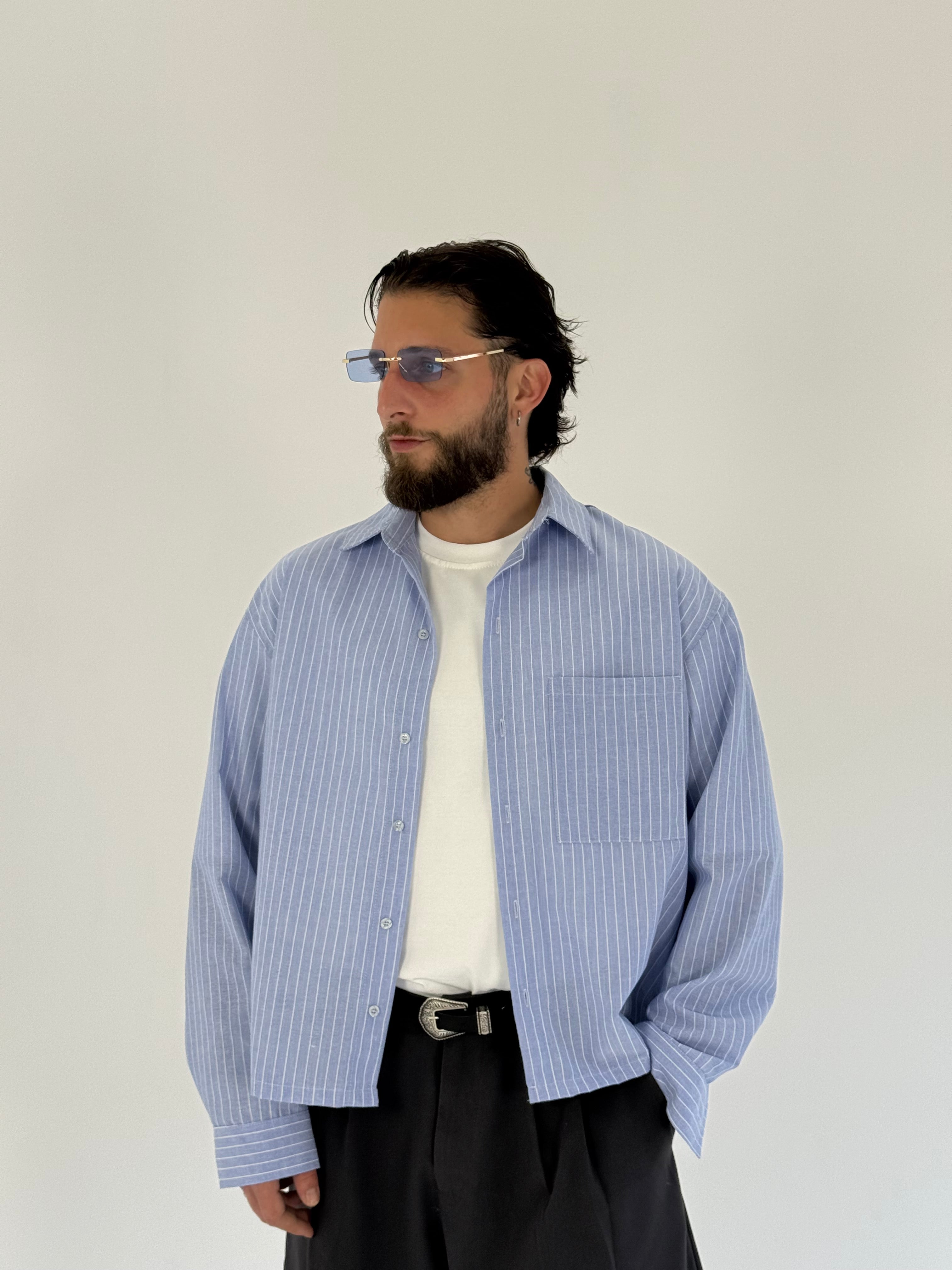 Camicia “Eivissa” crop