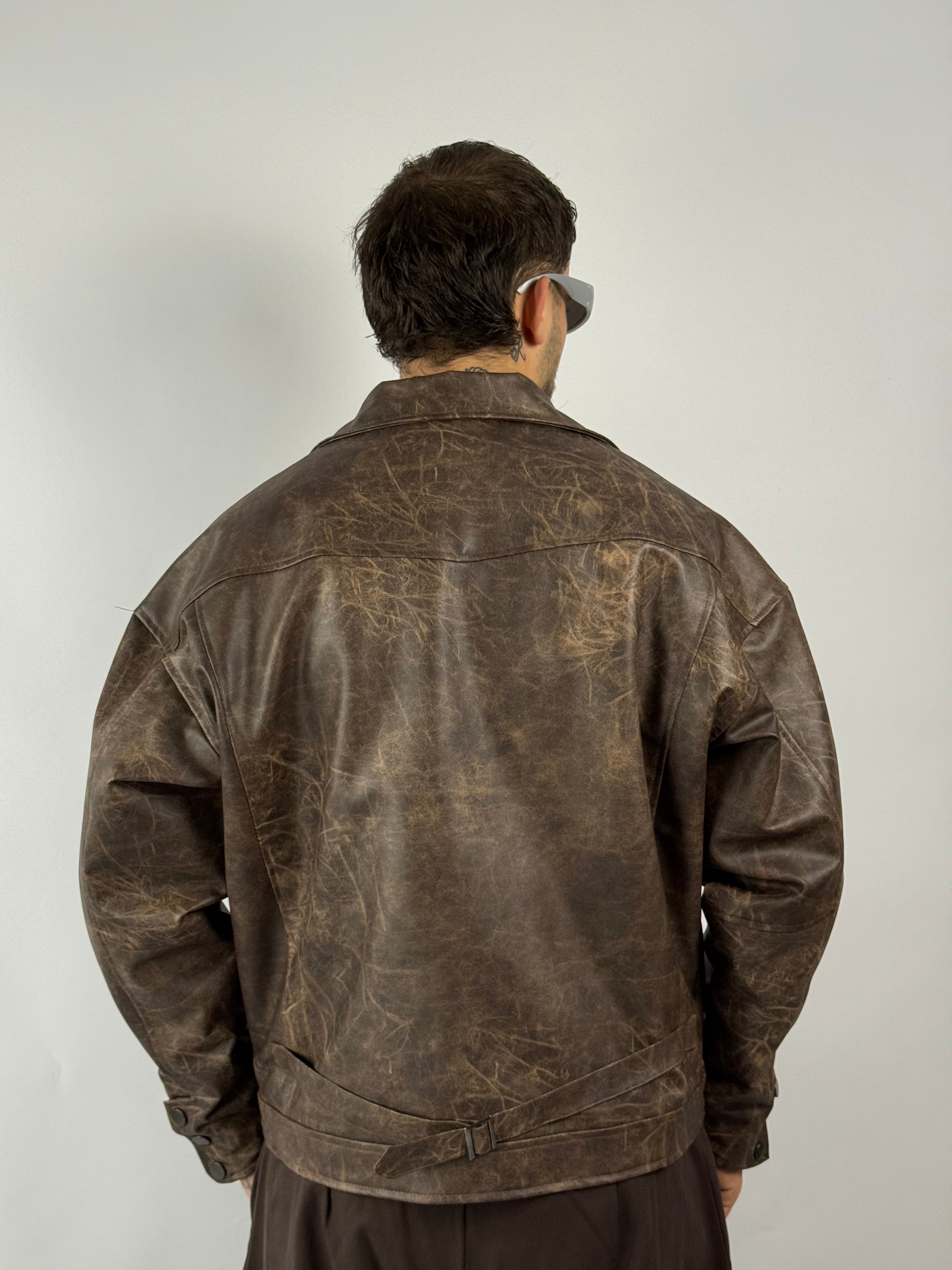 Jacket “Depp” crop Moro