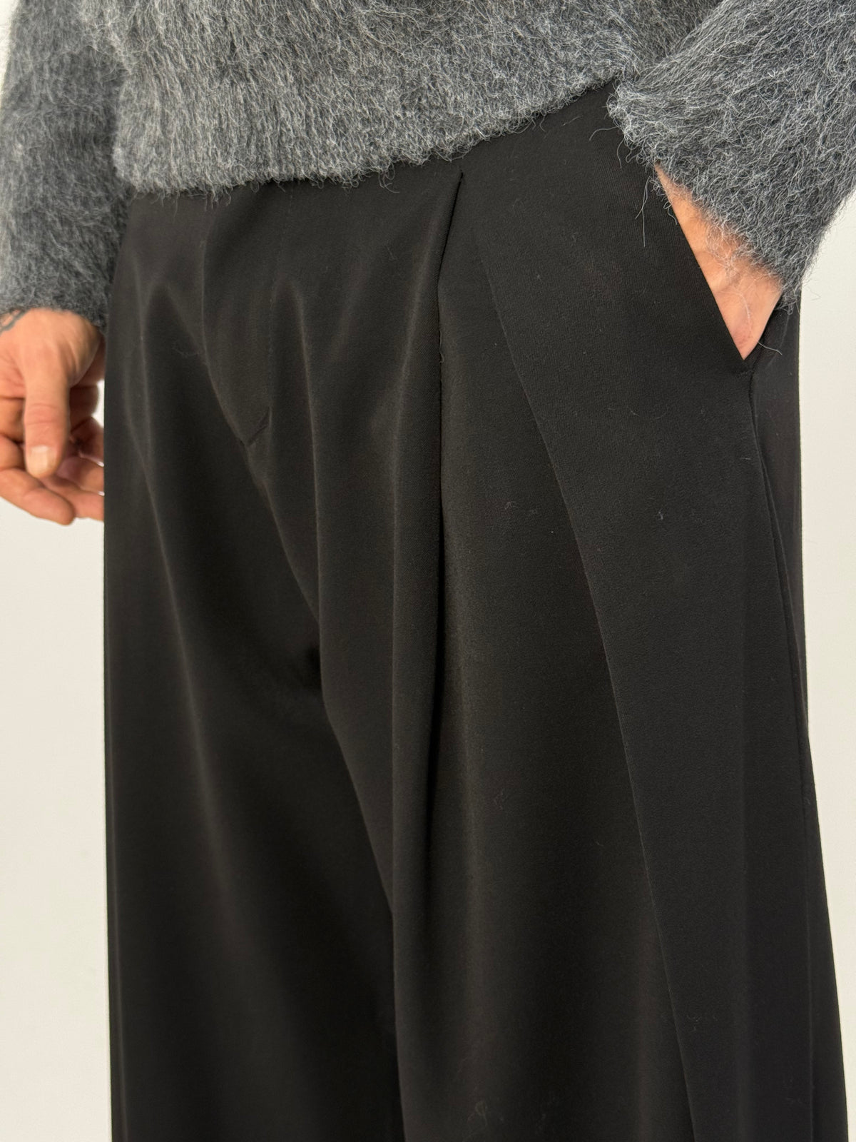 Pants double pences