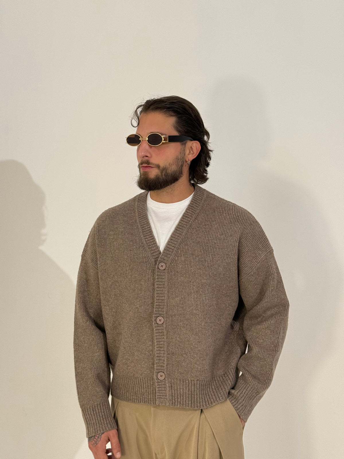 Cardigan cropped