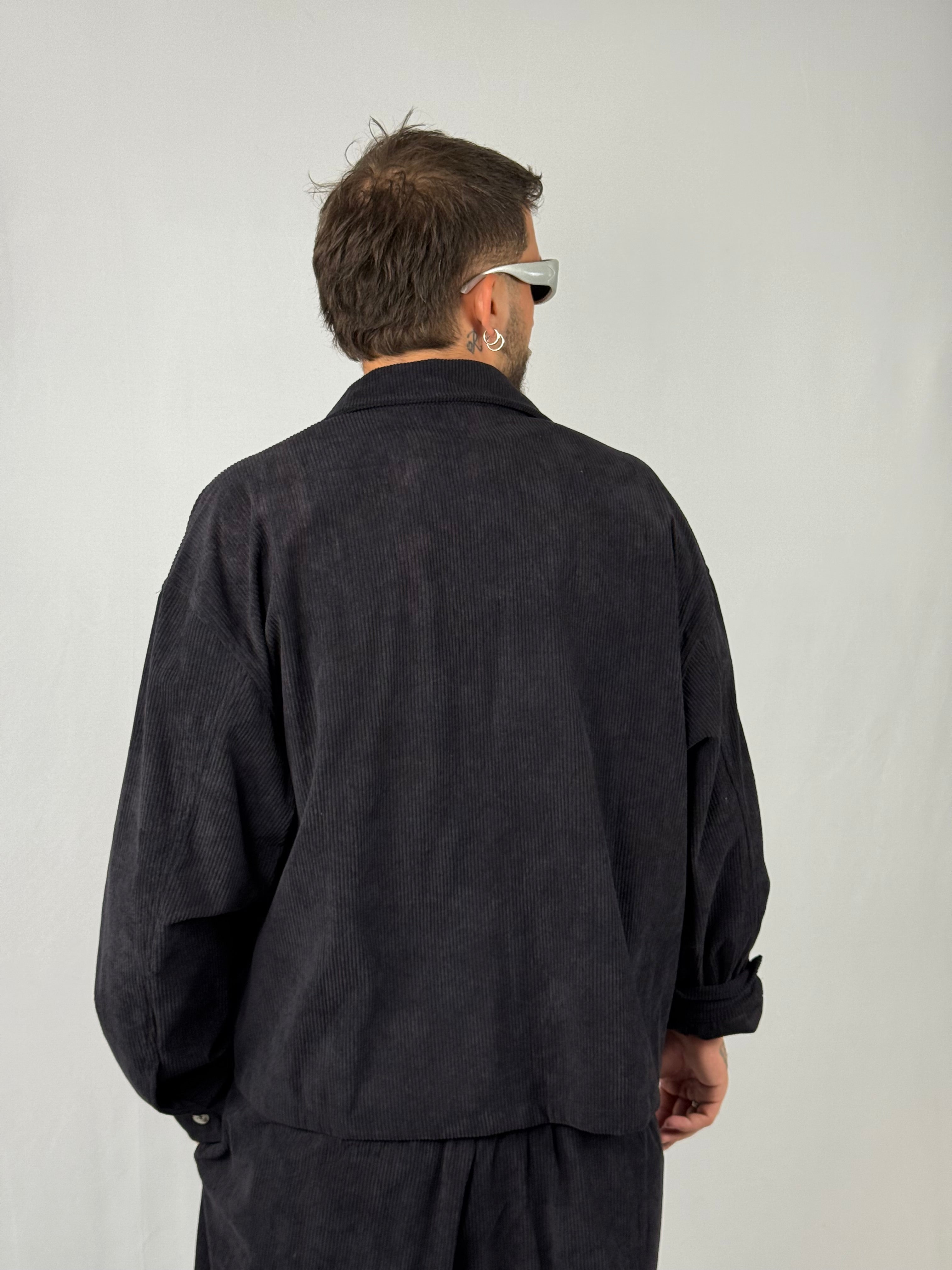 Jacket velluto nero