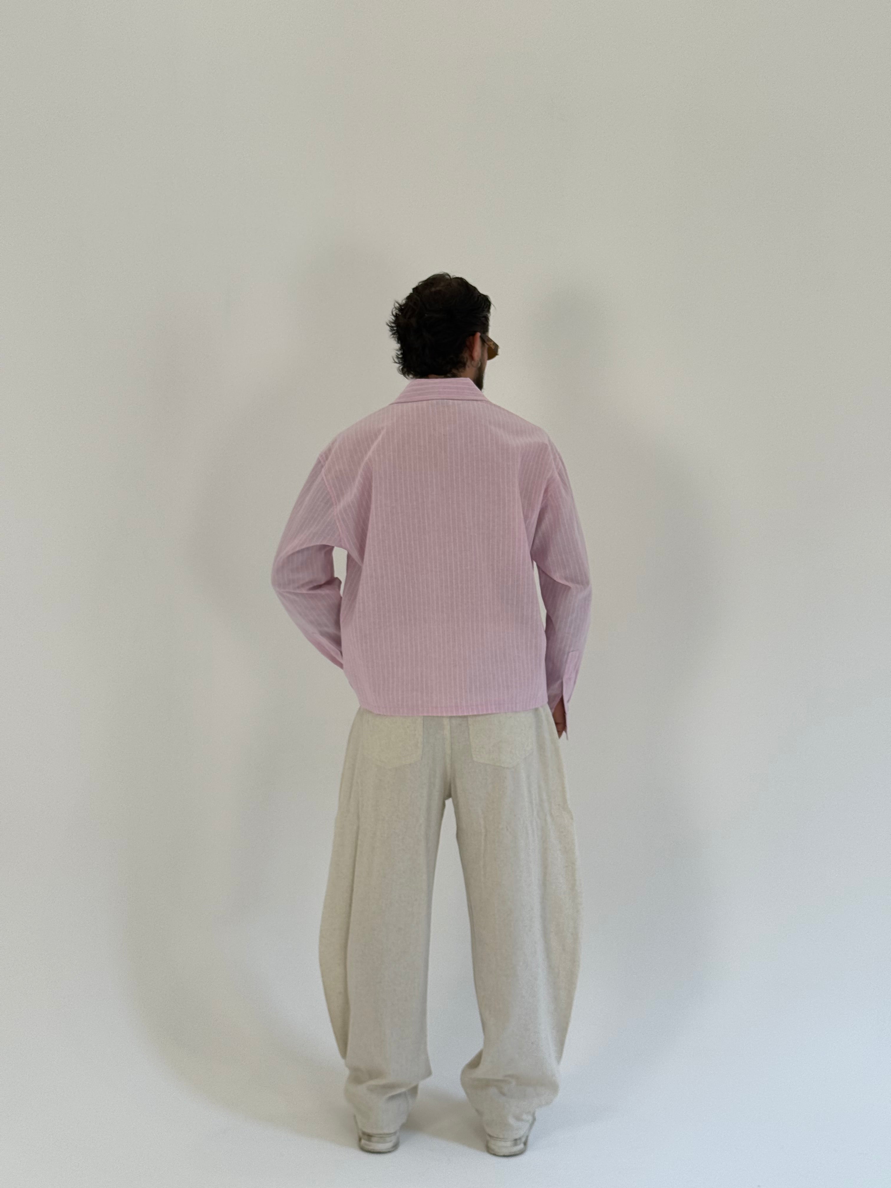Camicia “Eivissa” crop