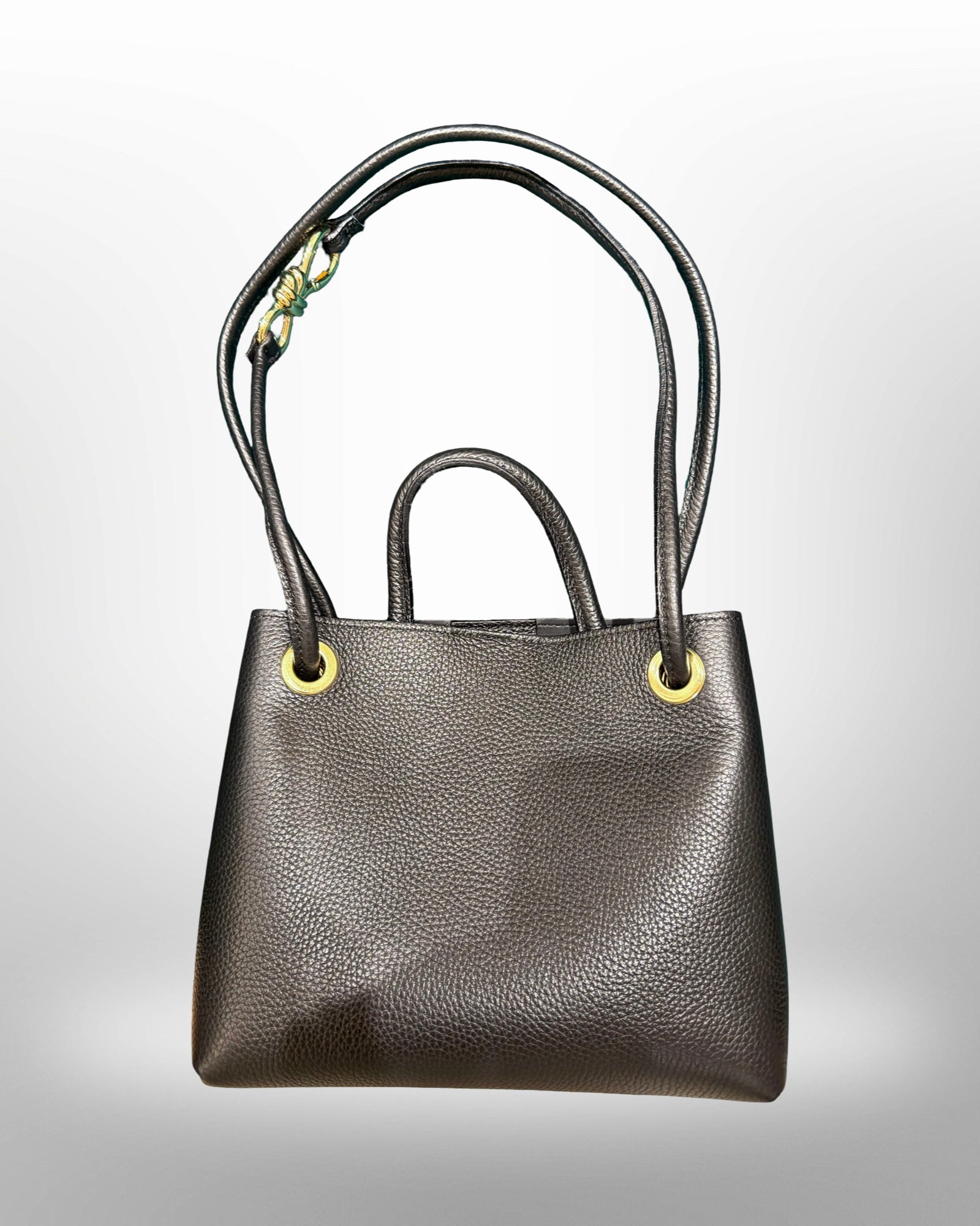 Borsa in vera pelle “3 WAYS”