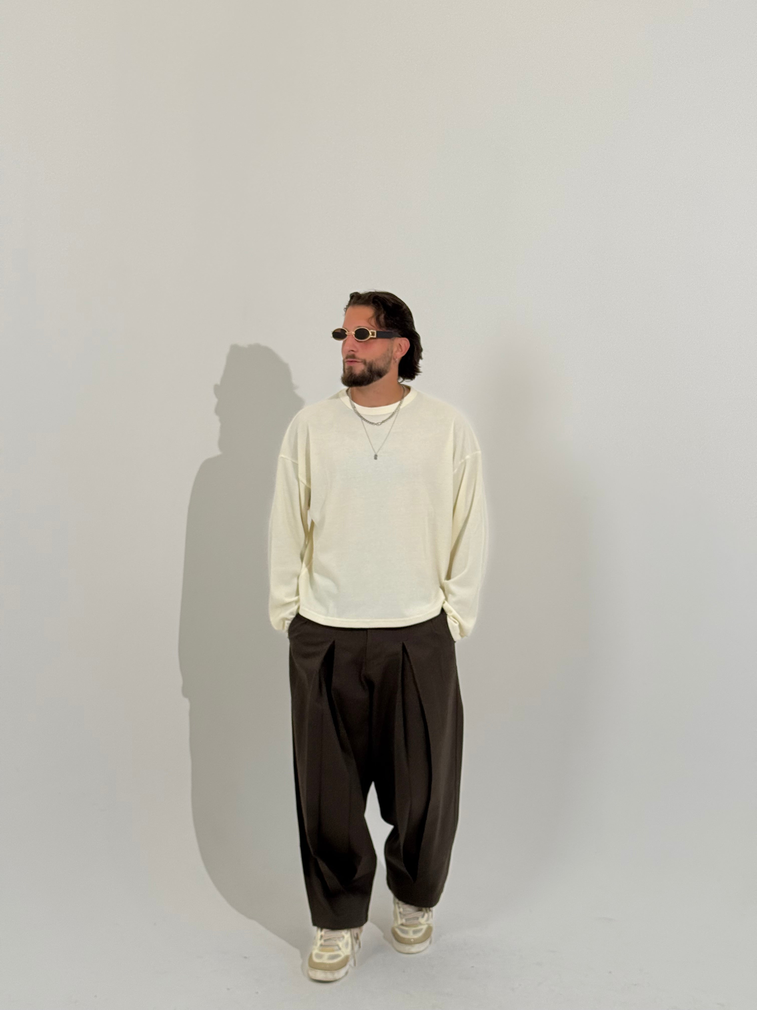 Long sleeve waffle