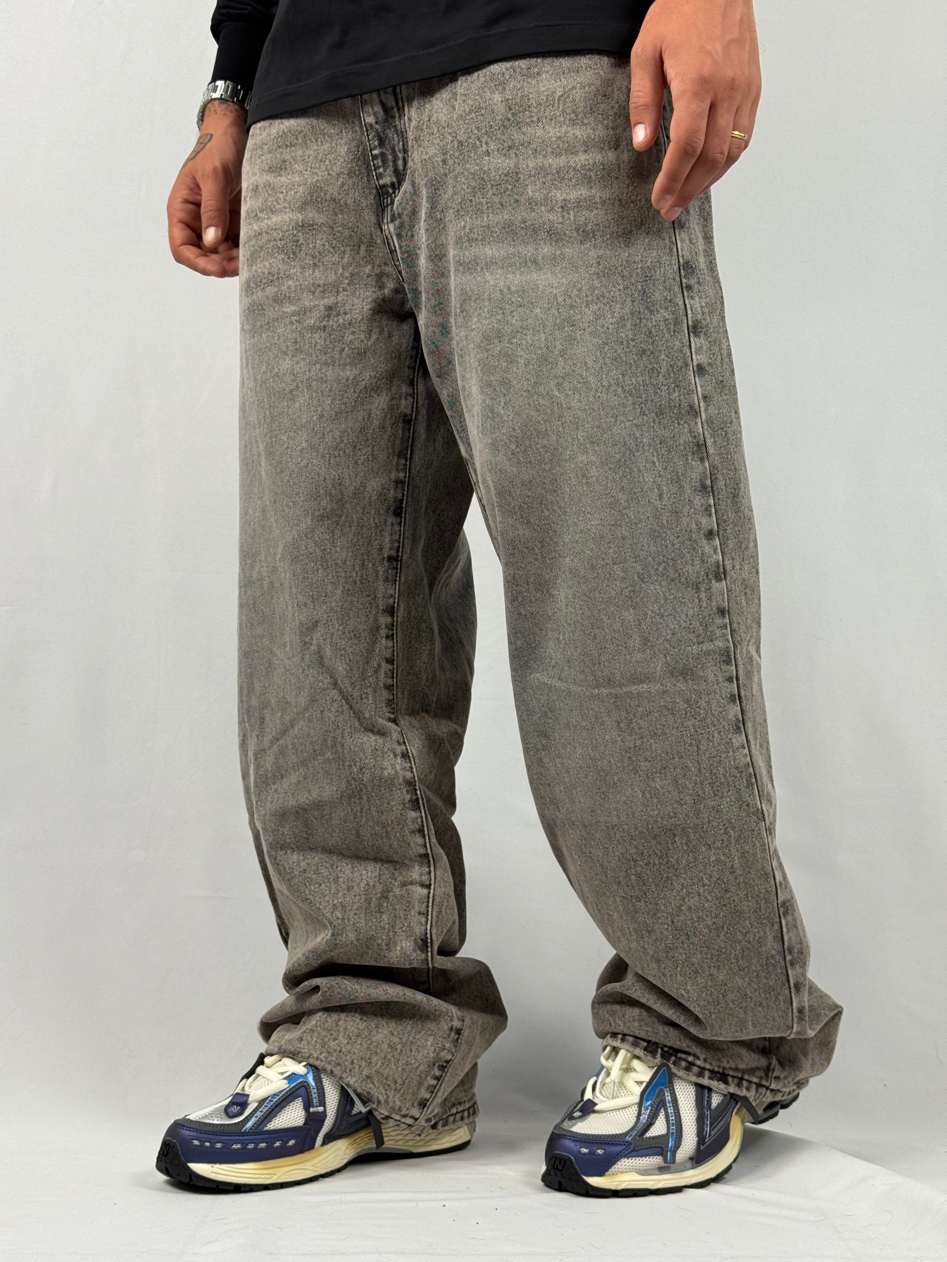 Baggy jeans grigio