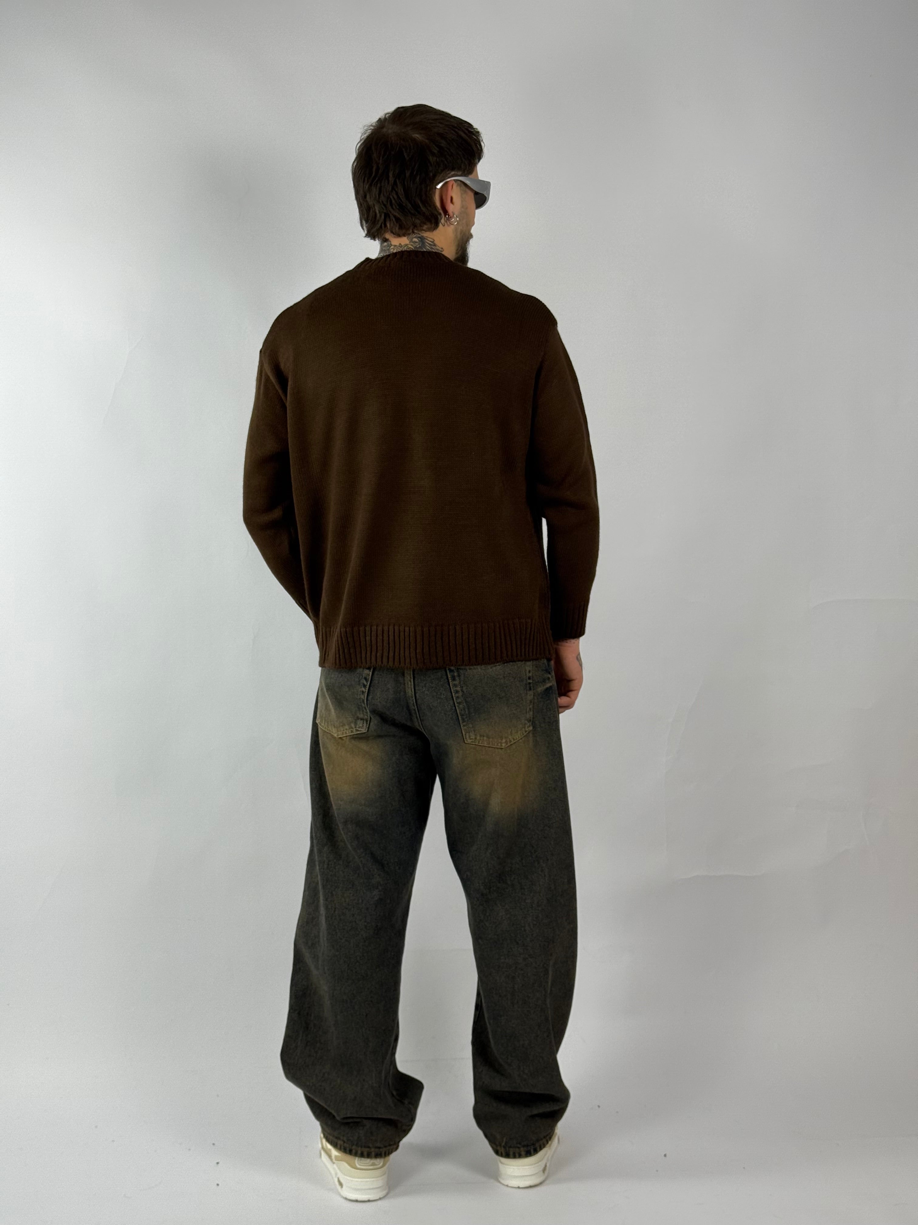 Maglione “Office” moro