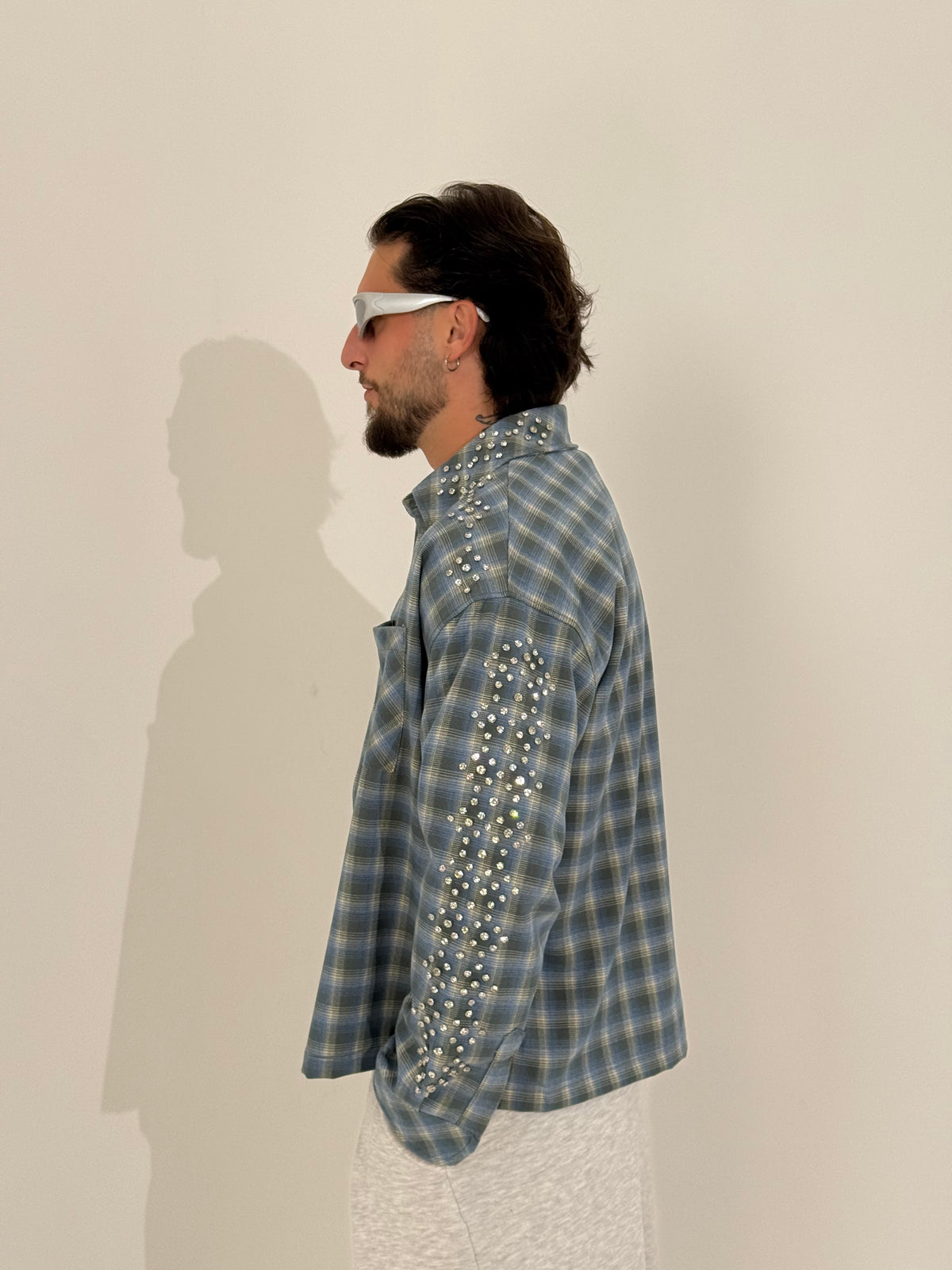 Camicia crop “Gem”