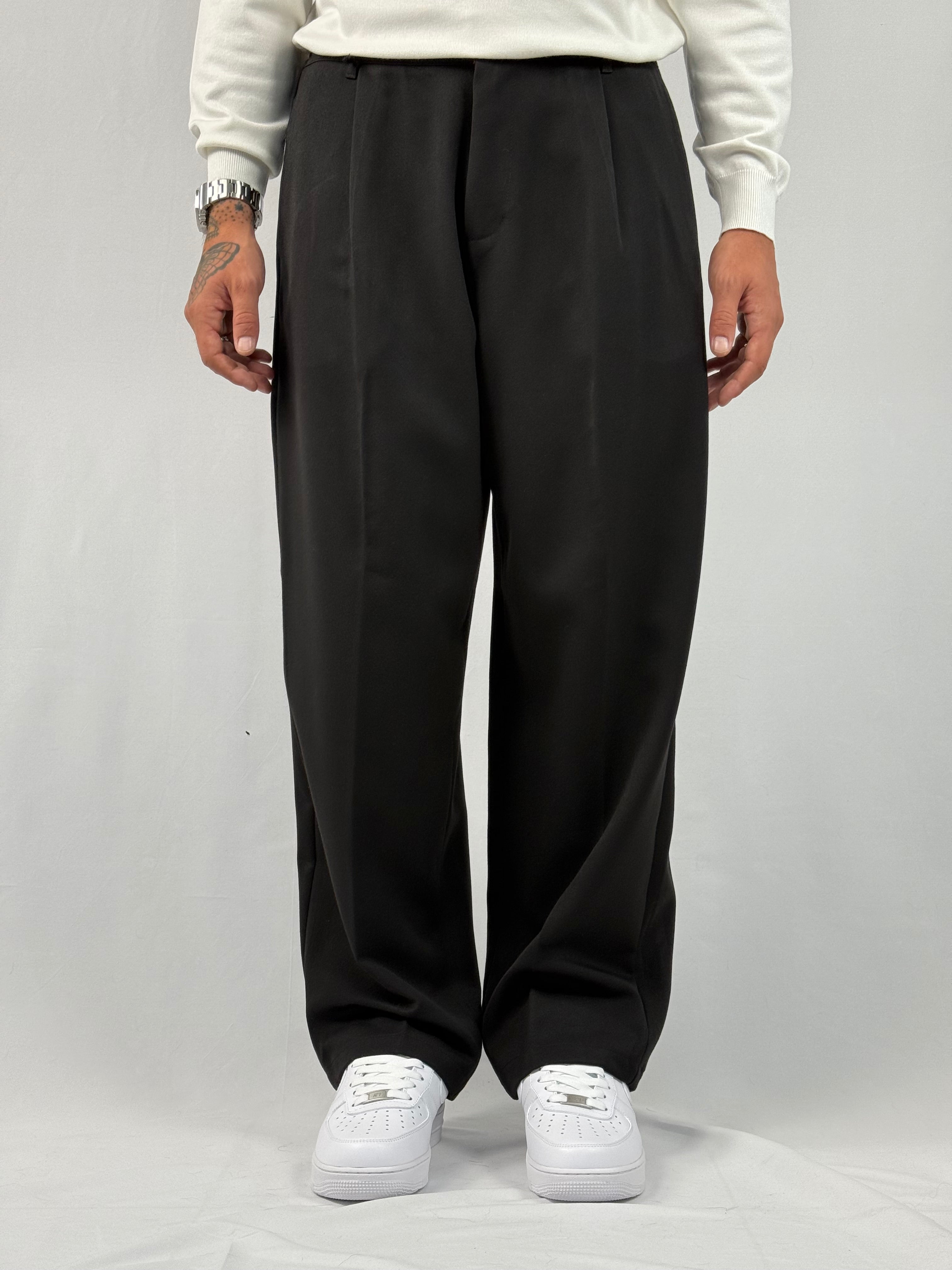 Pantalone palazzo nero