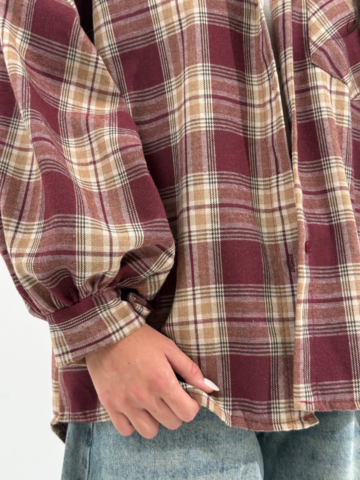 Camicia quadri balloon