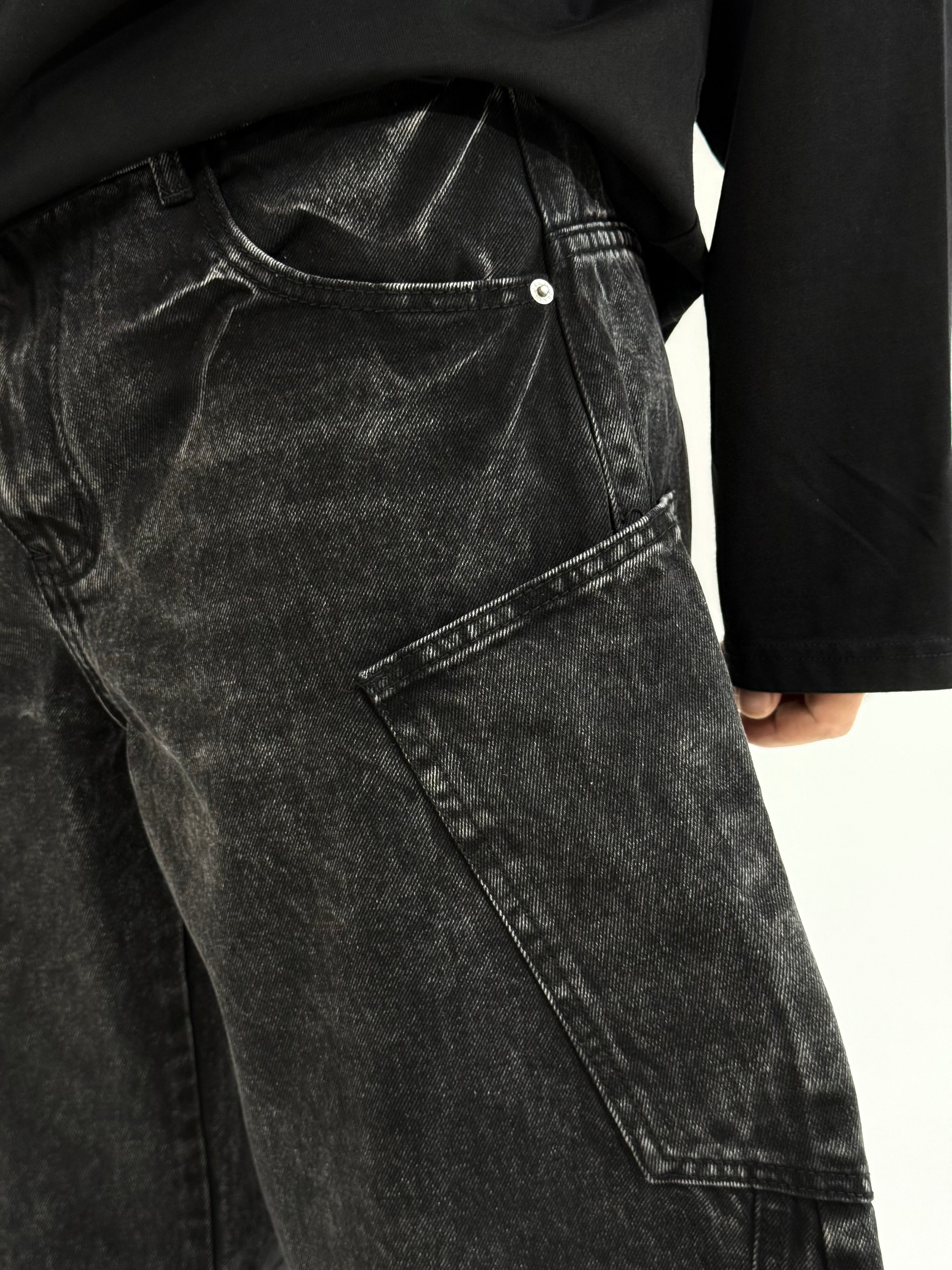 Jeans ballon washed