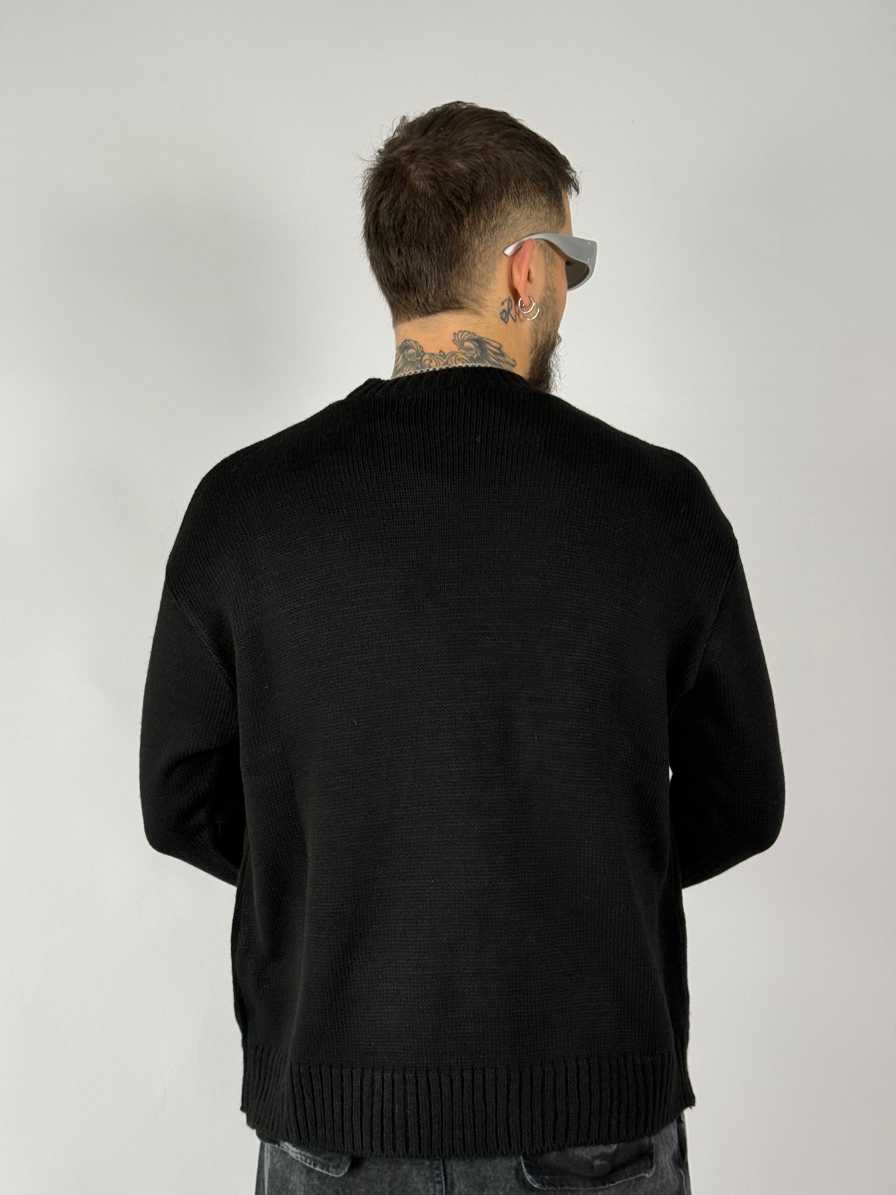 Maglione “Office” nero