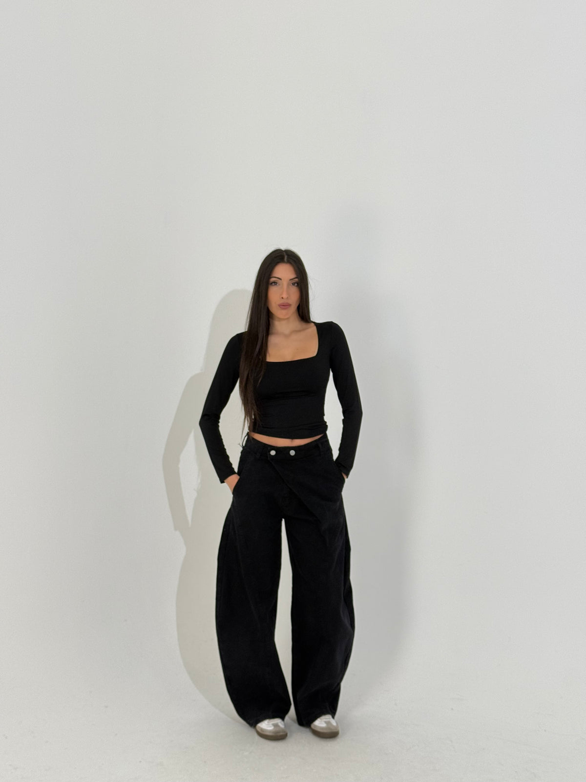 Jeans side closure