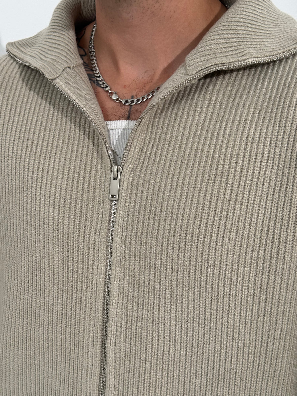 Maglione “Kyoto” full zip