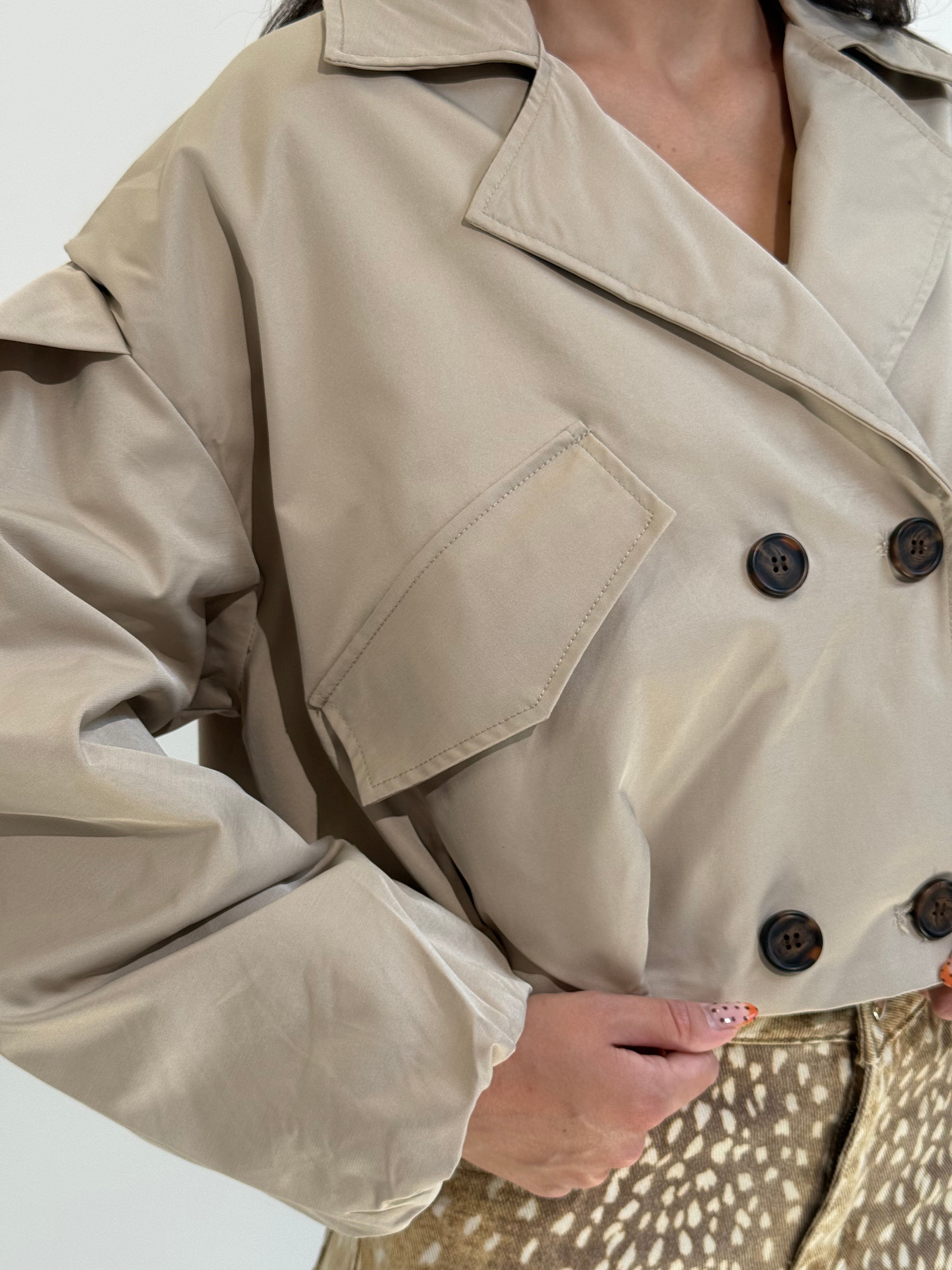 Trench crop BROOKLIN