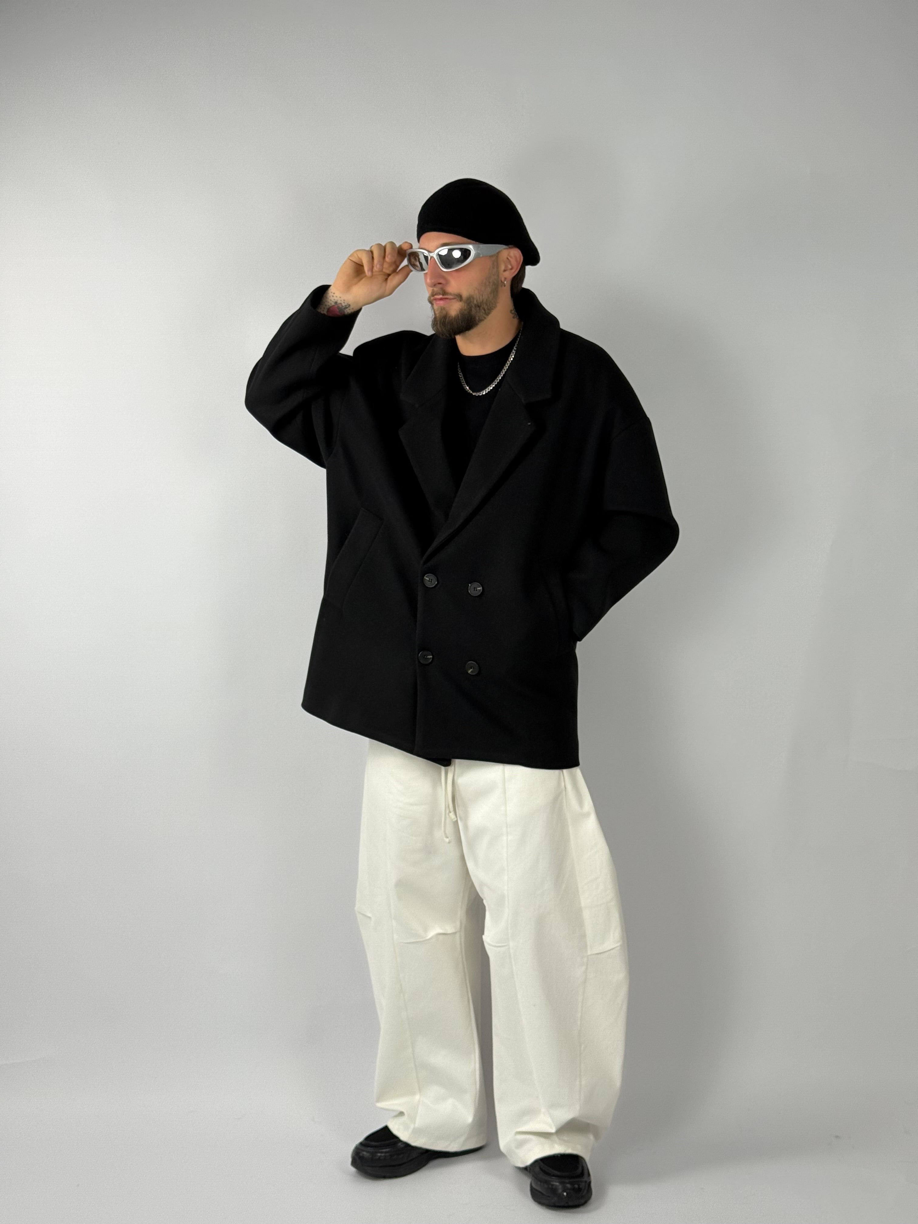 Cappotto “Marseille” nero