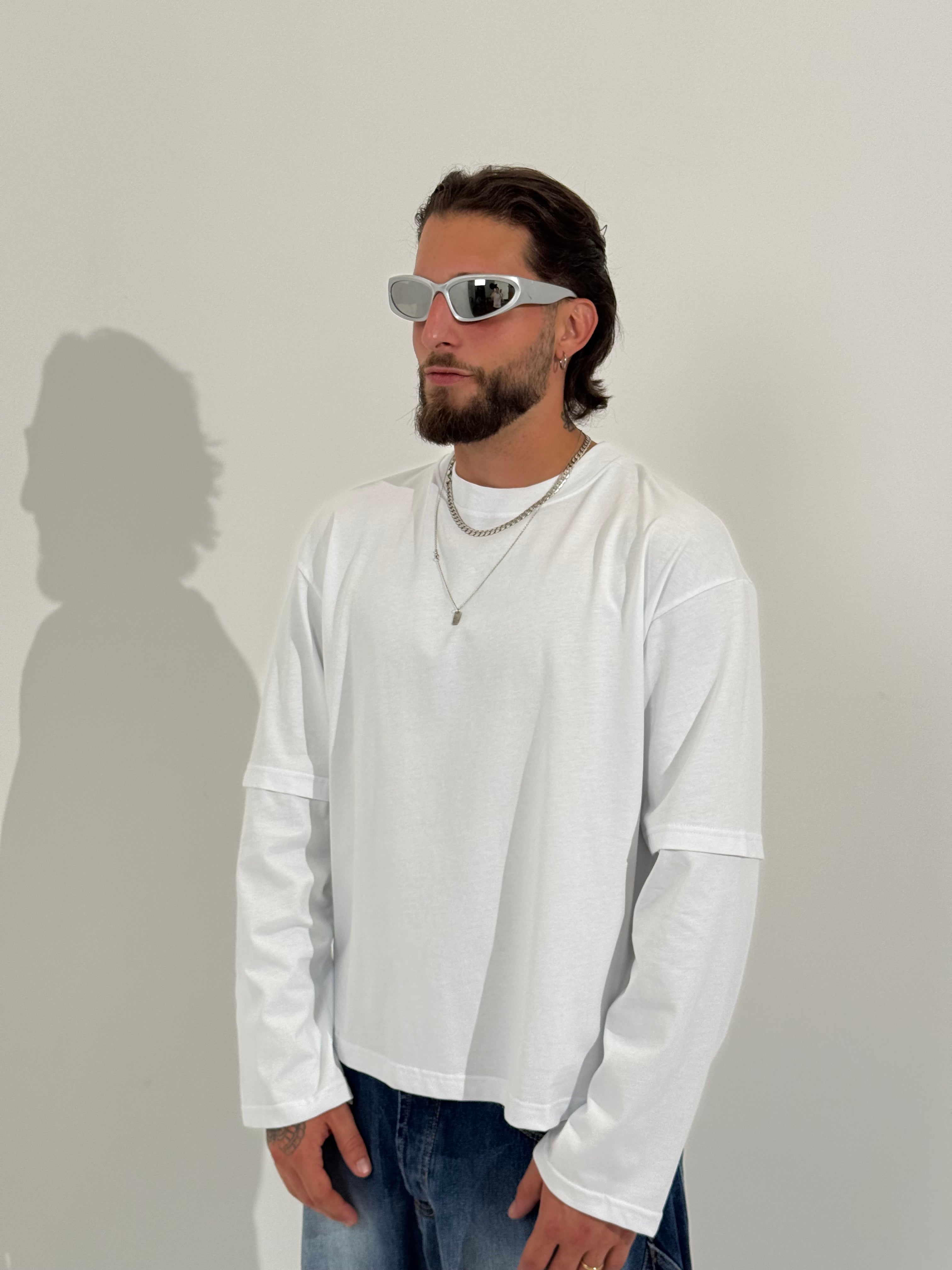 Long sleeve double
