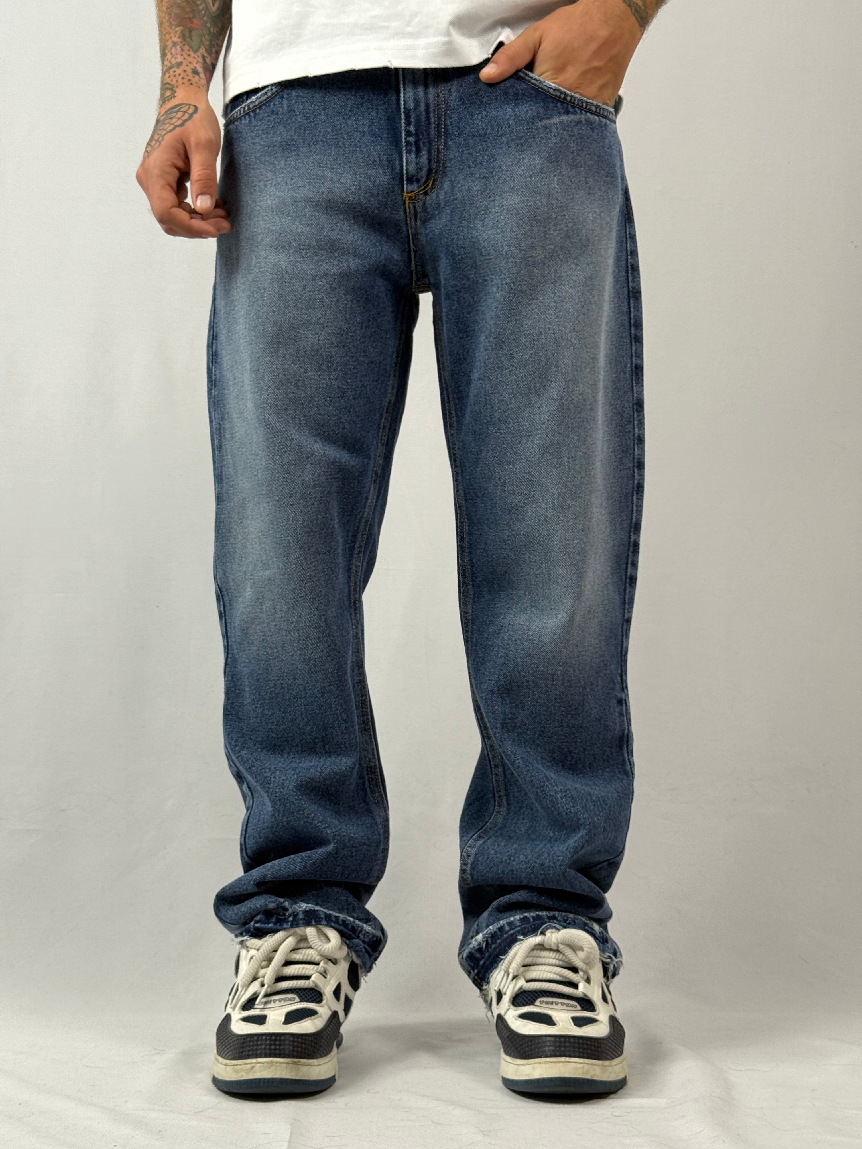 Jeans flare blue