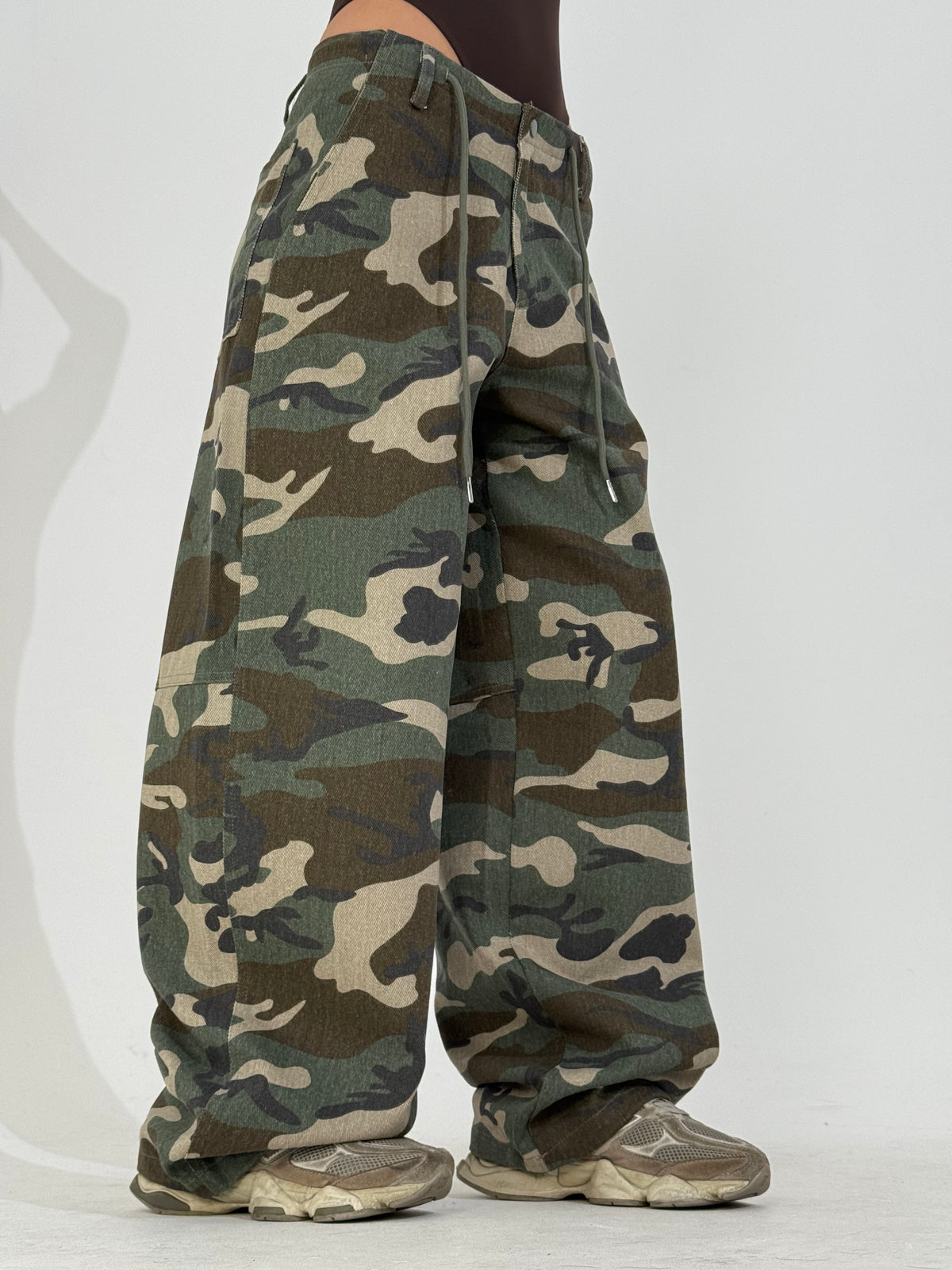 Jeans Camo wide leg