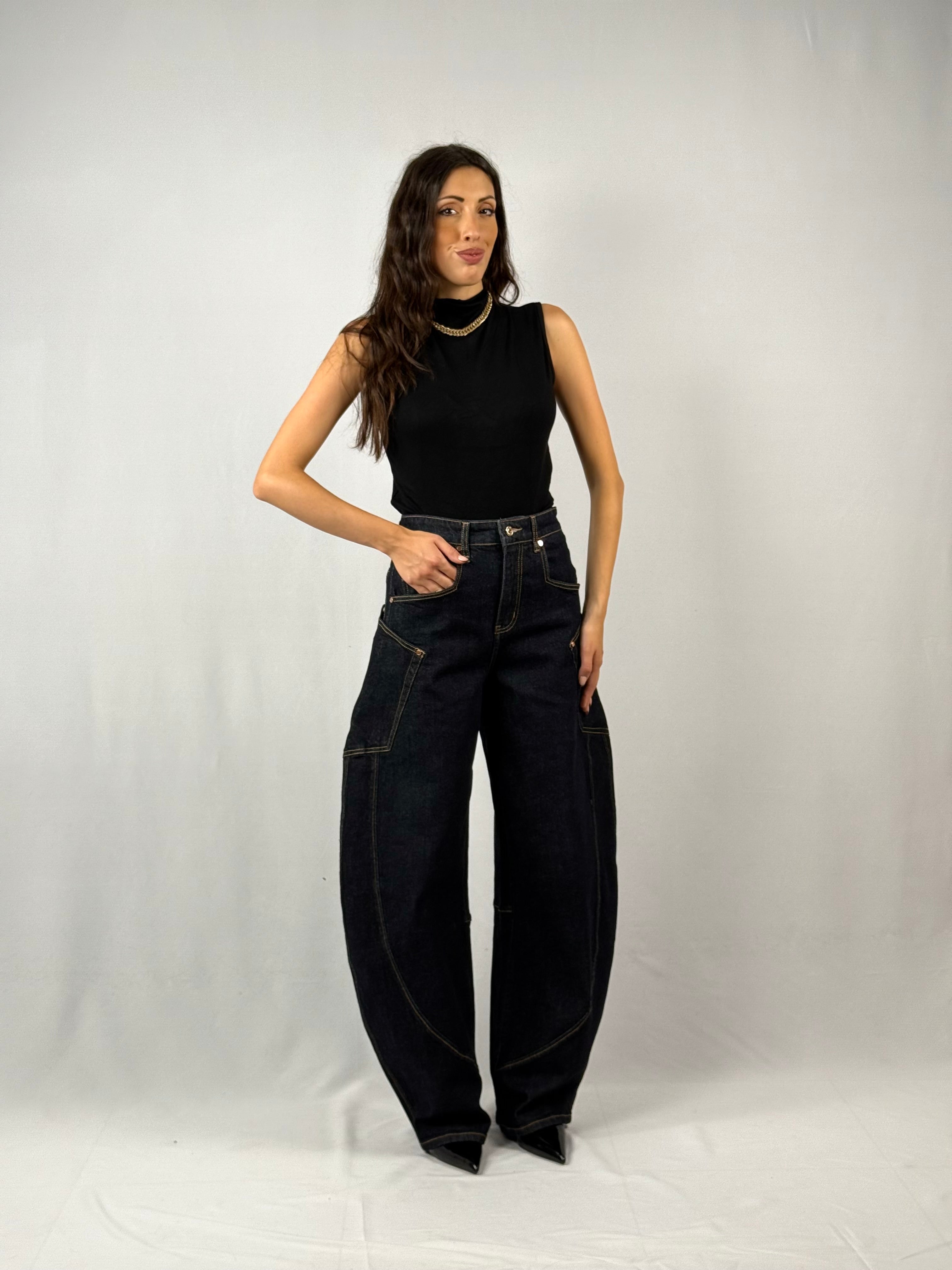 Jeans balloon lavaggio zero