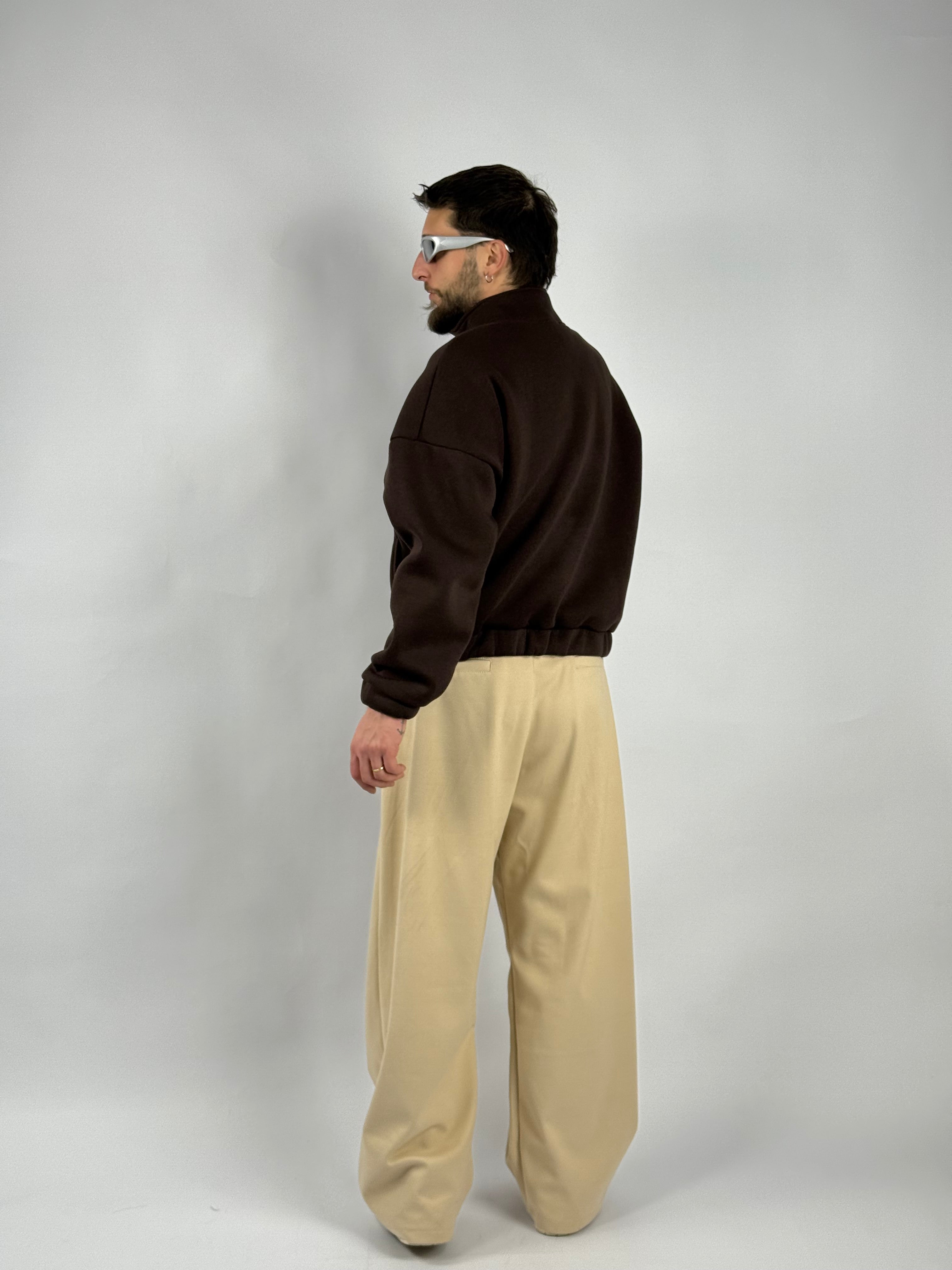 Felpa zip “grand prix”