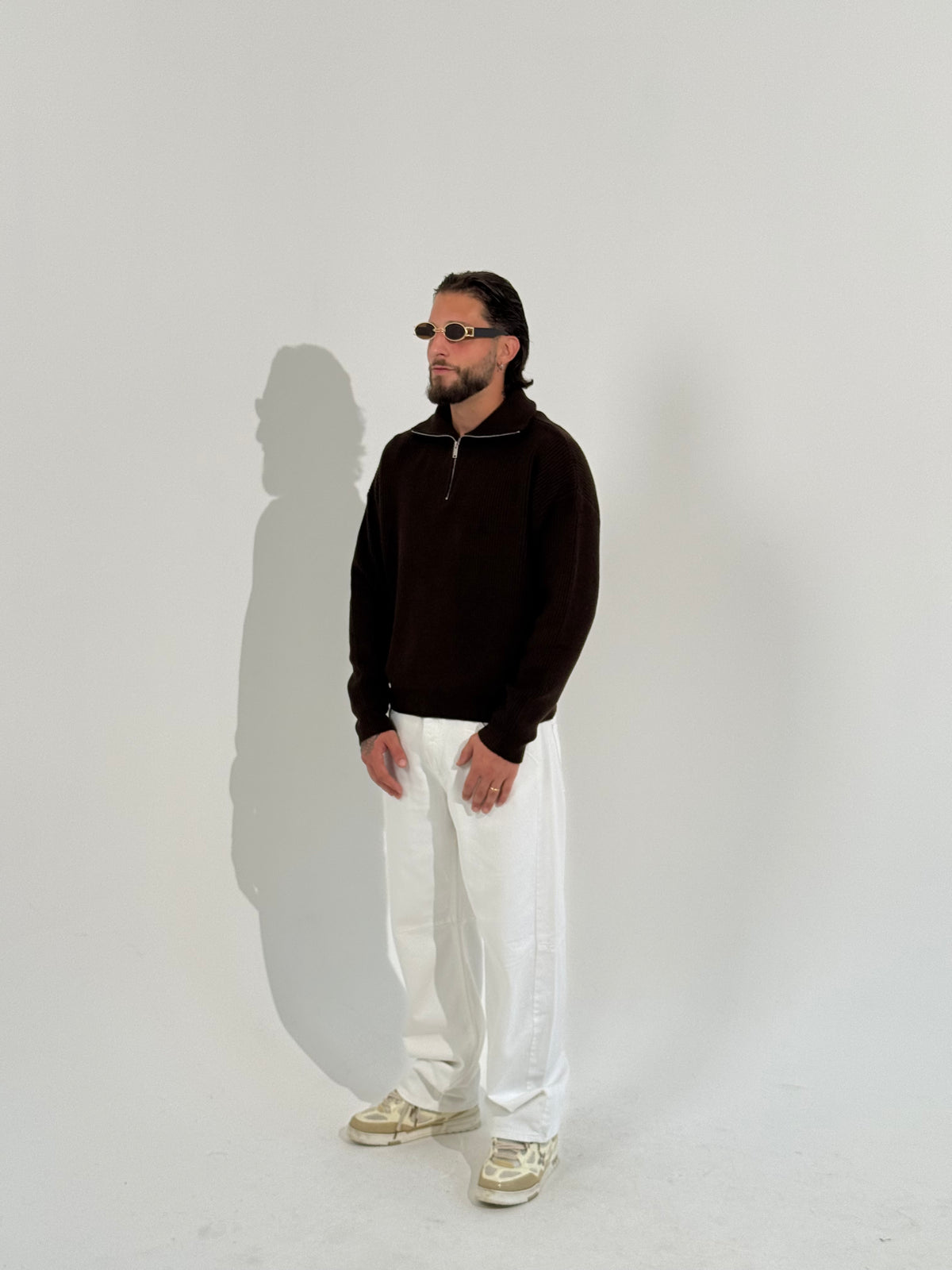 Maglione “Kyoto” half zip