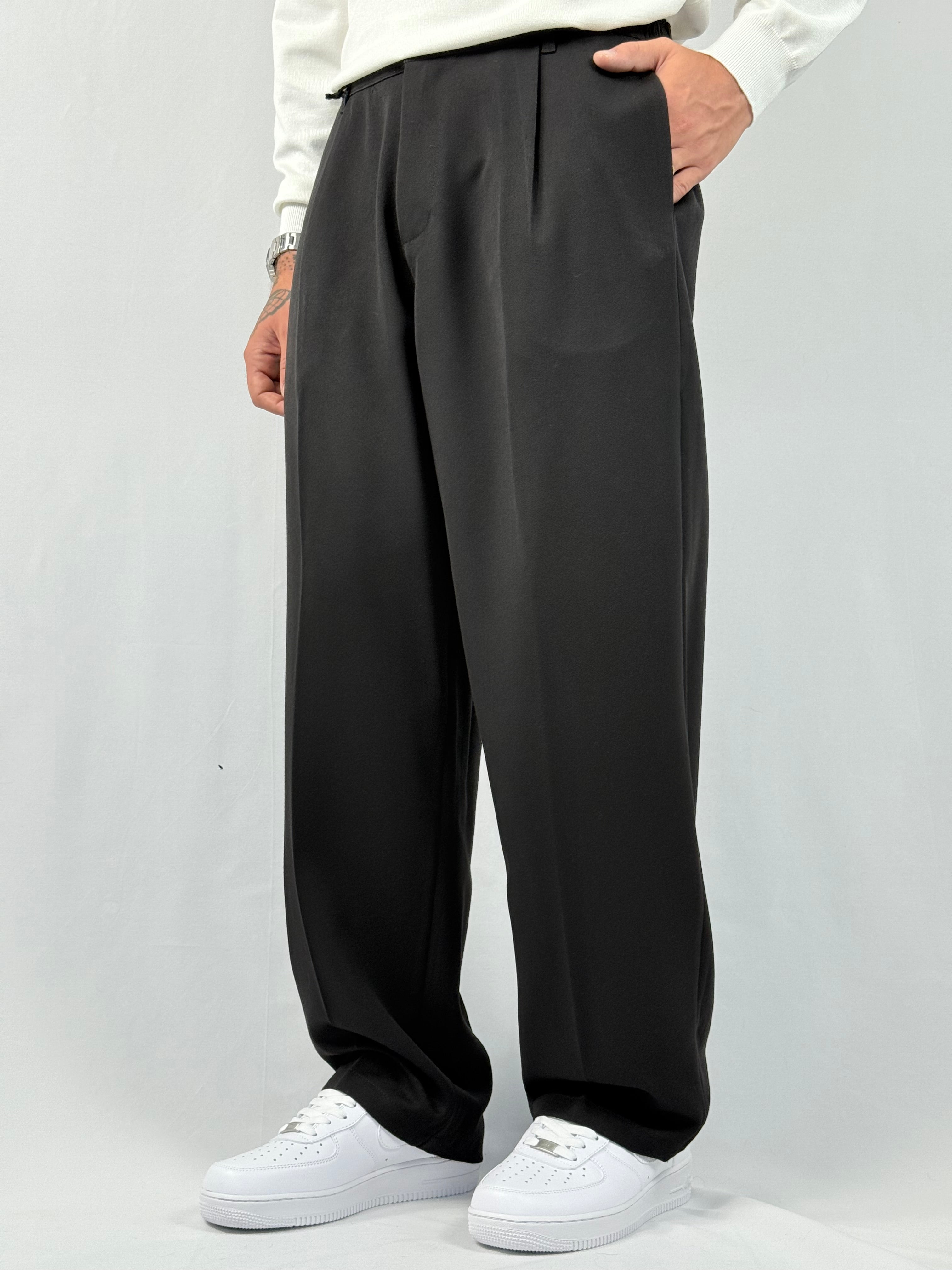 Pantalone palazzo nero