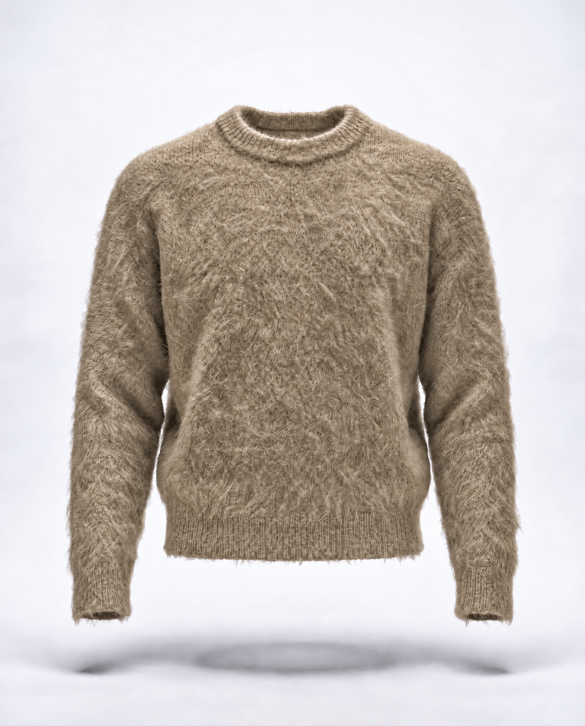 Maglione cropped mohair