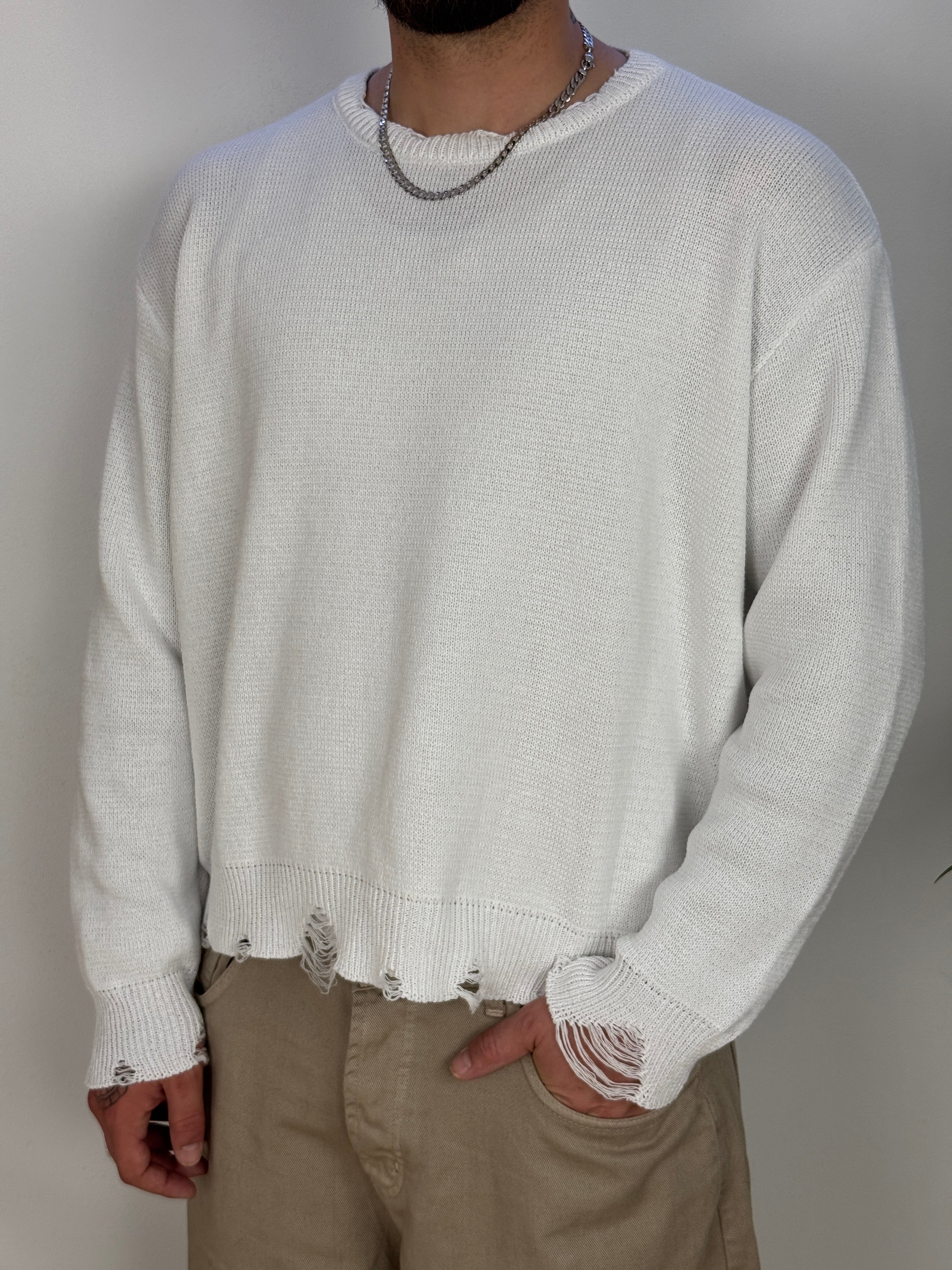 Maglione cropped