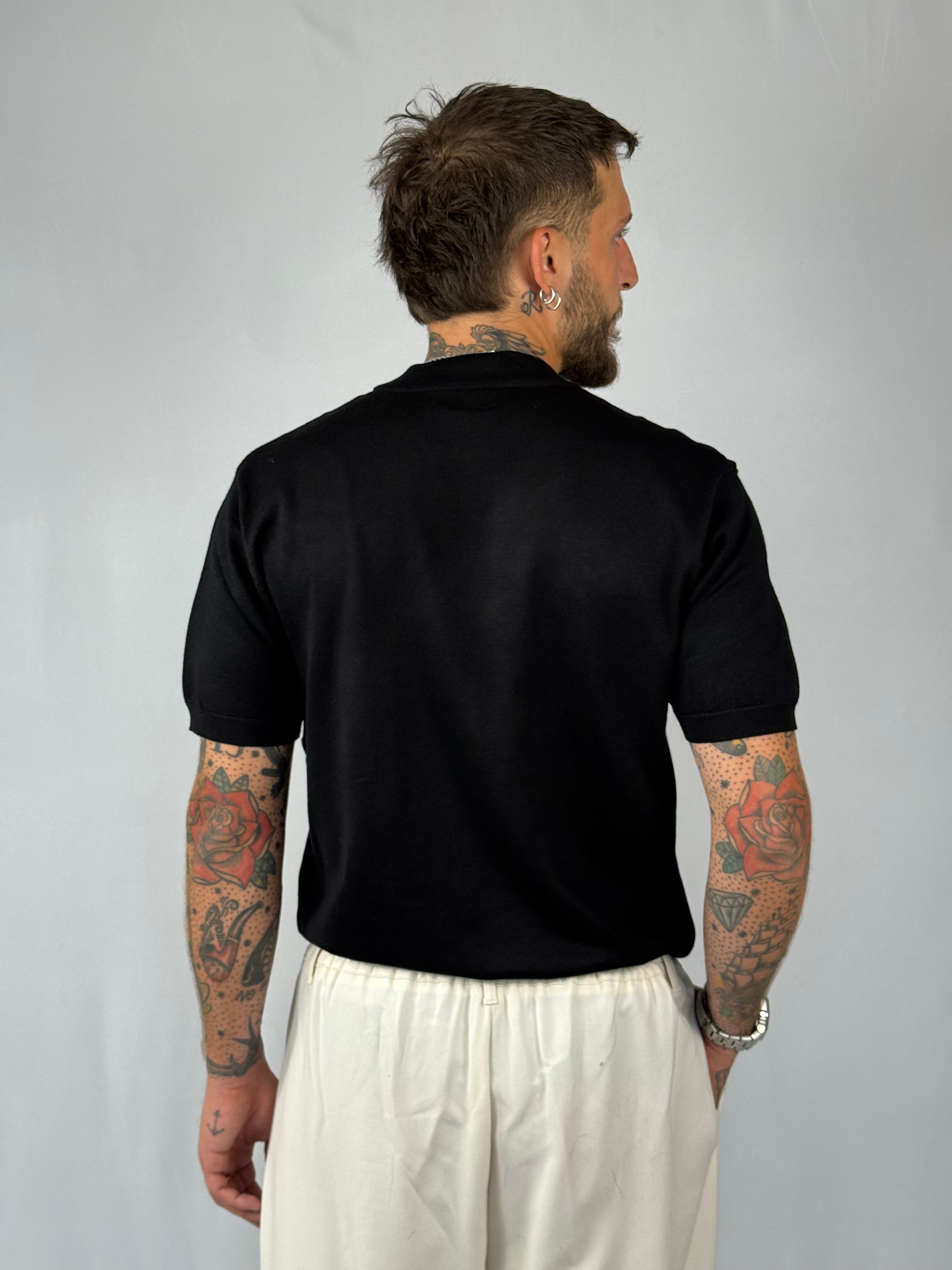 Maglia t-shirt nera