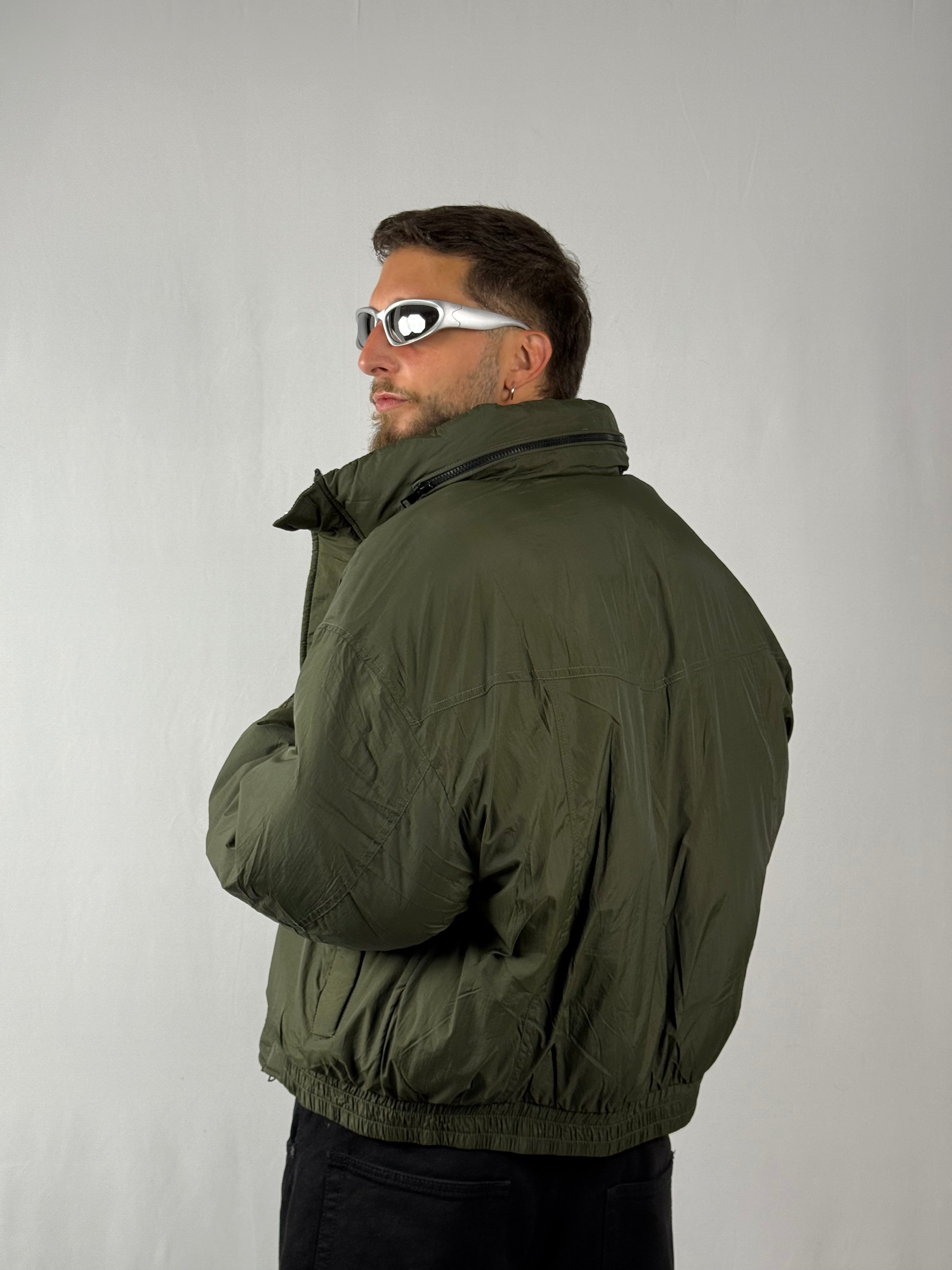 Puffer verde militare