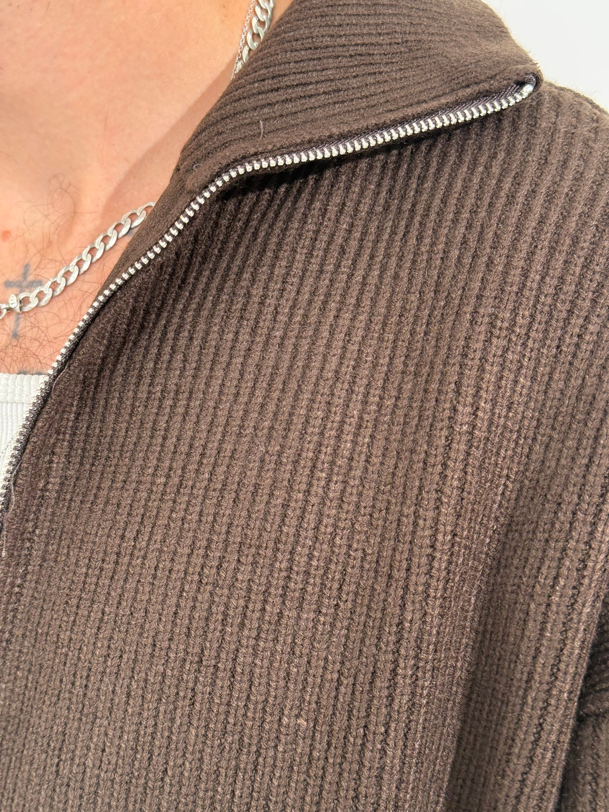 Maglione “Kyoto” full zip