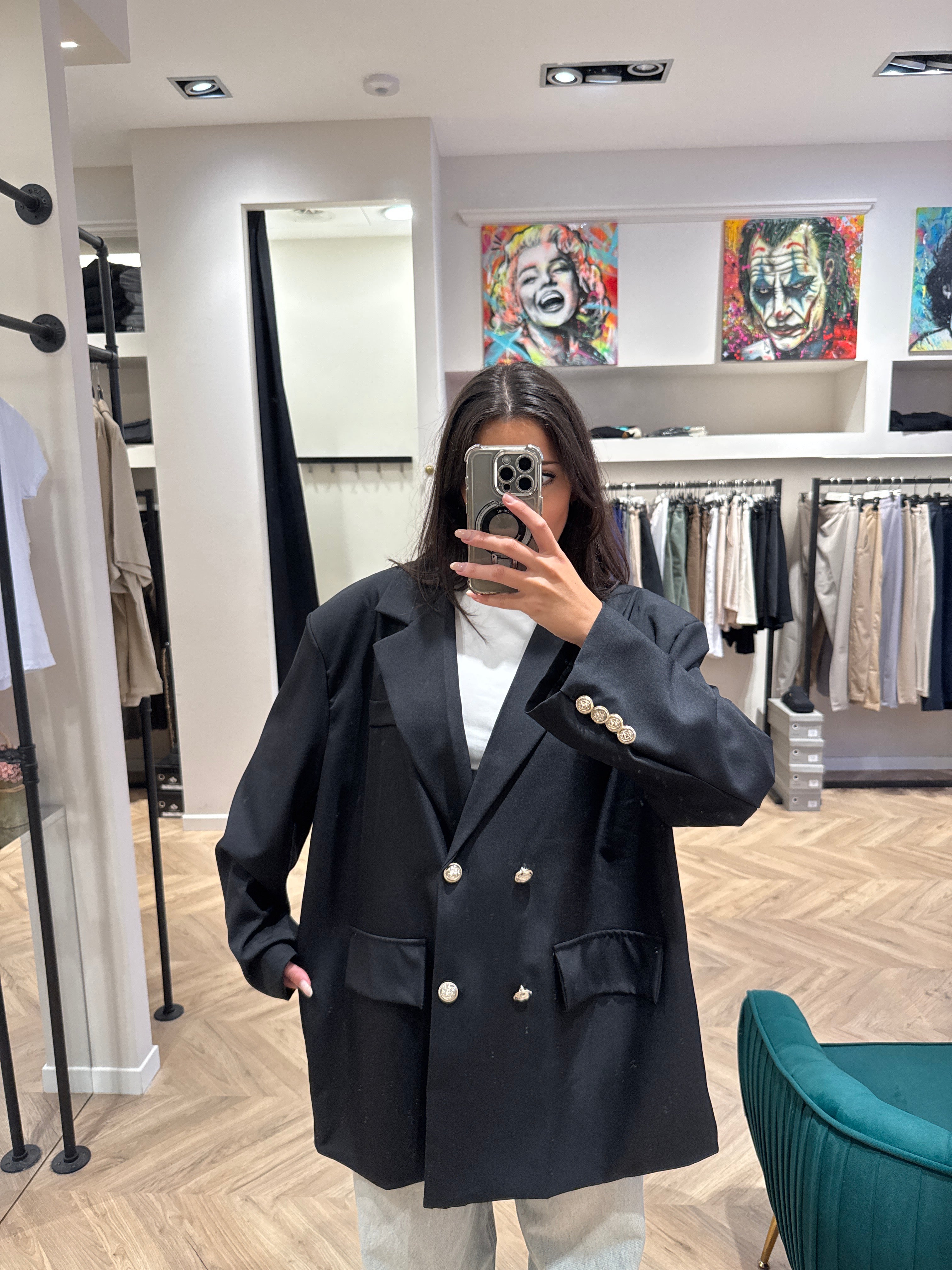 Blazer fibbie