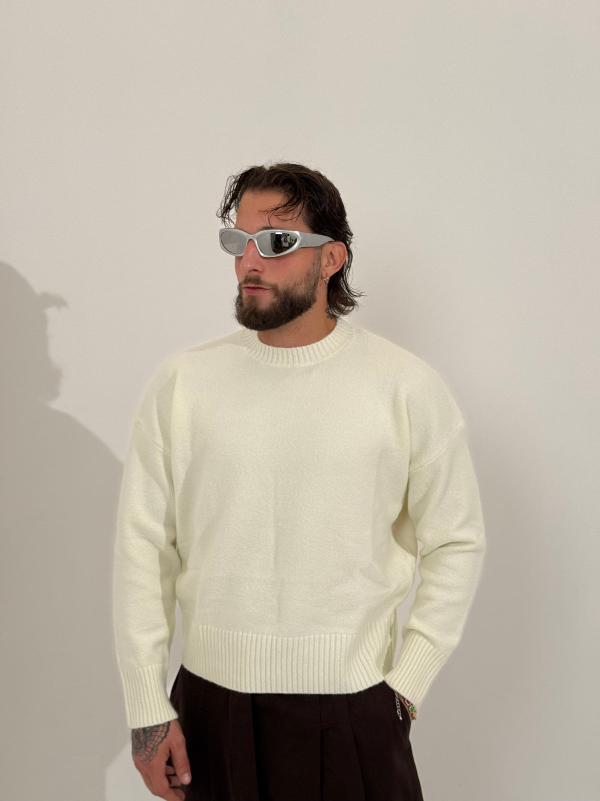 Maglione cropped
