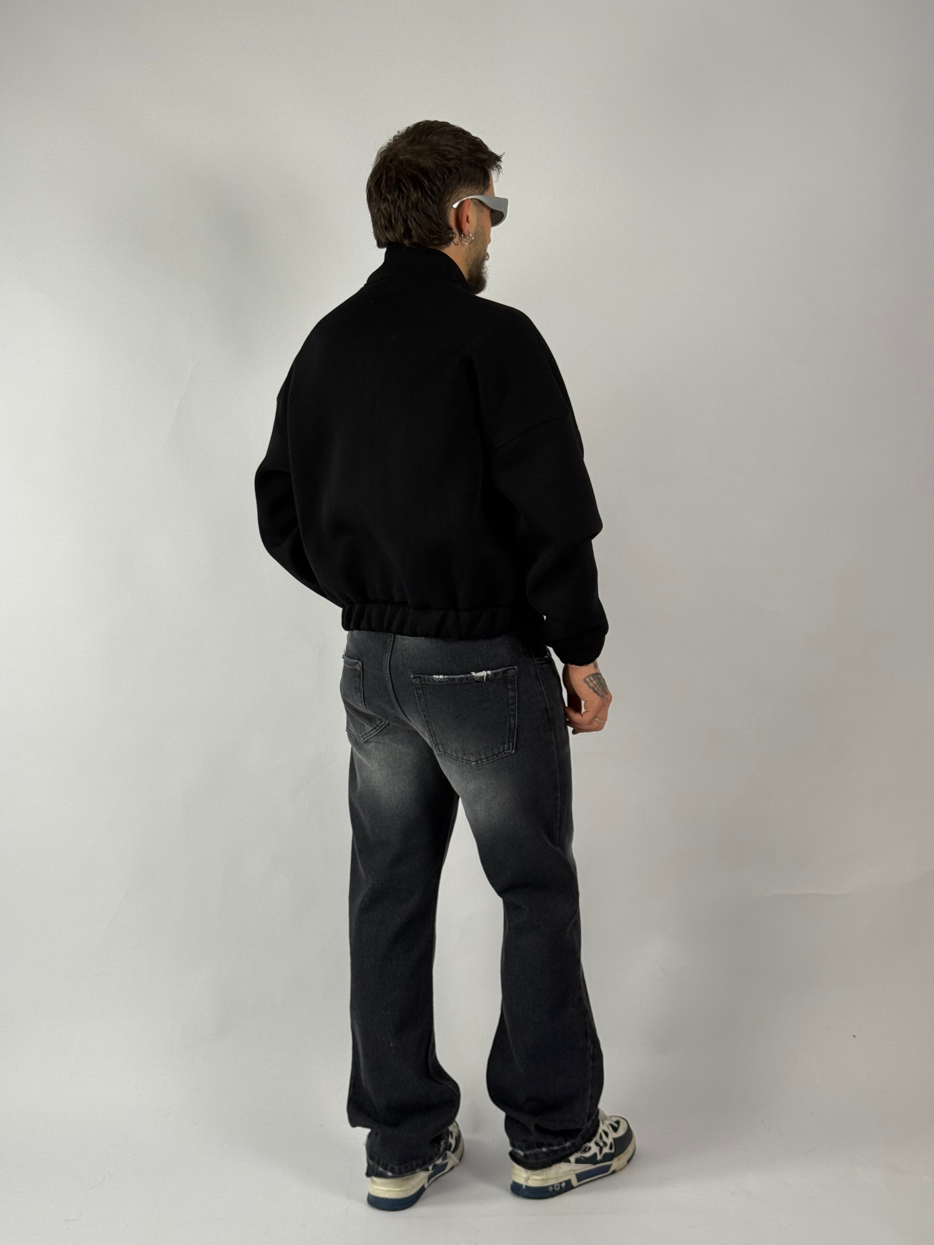 Jeans flare stone washed