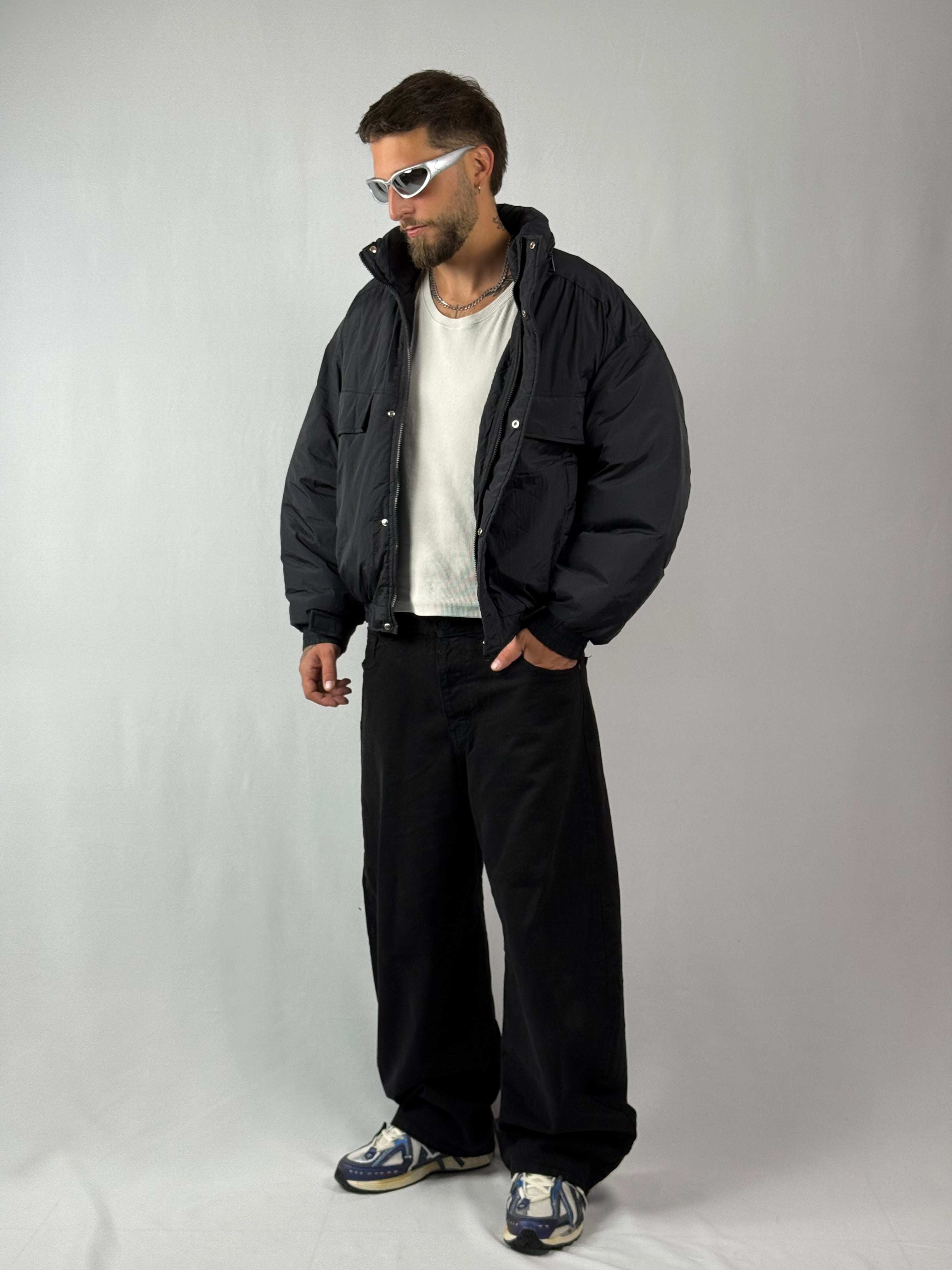 Puffer nero