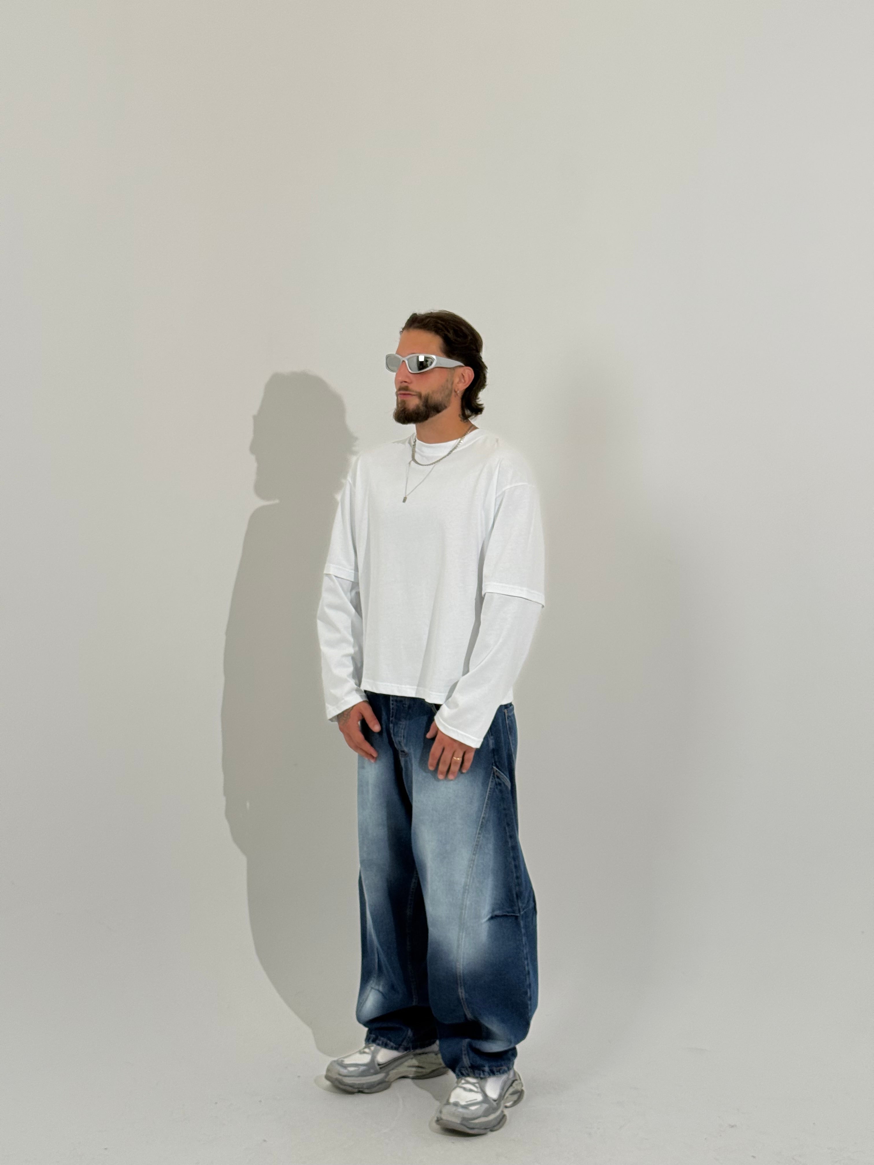 Long sleeve double