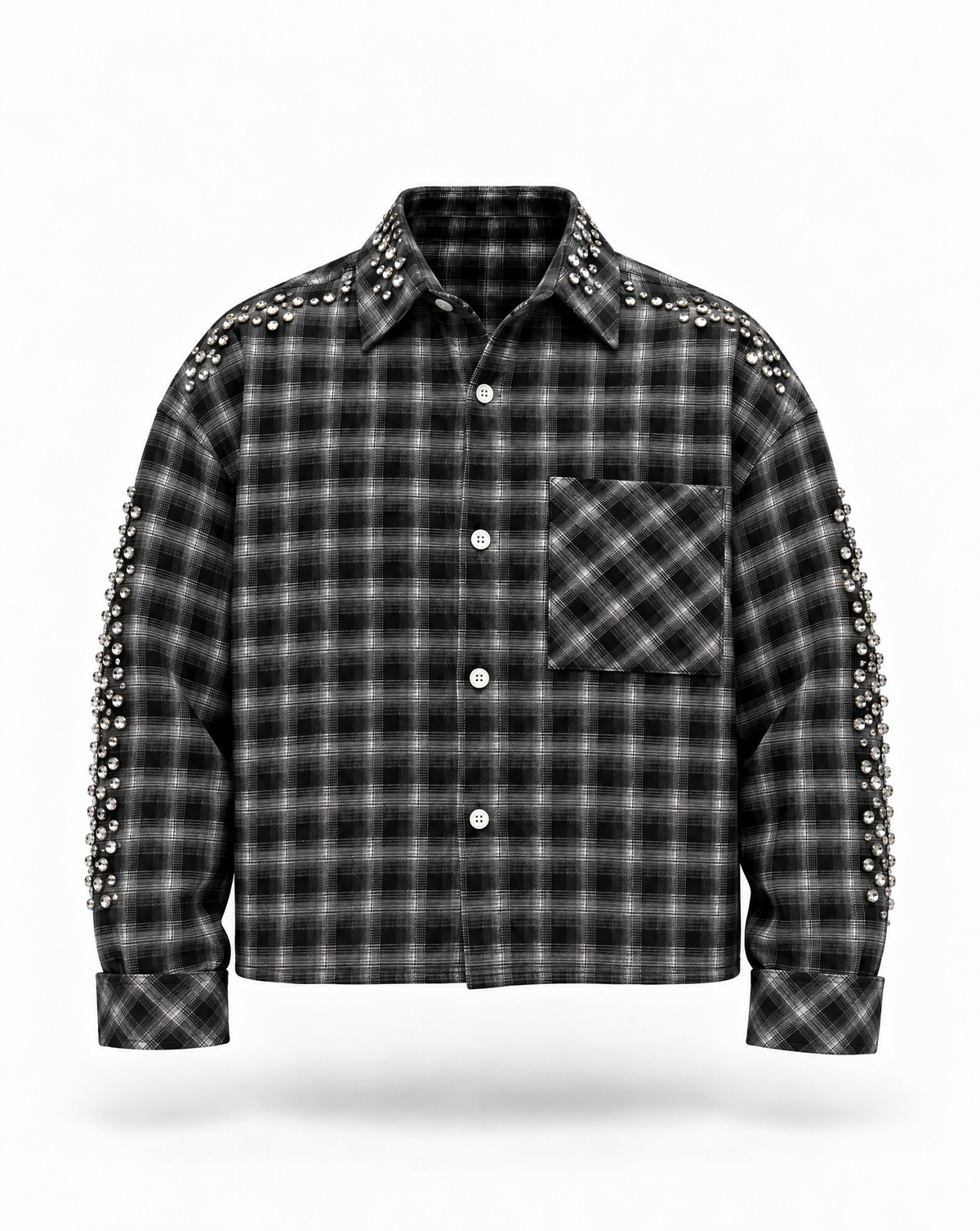Camicia crop “Gem”